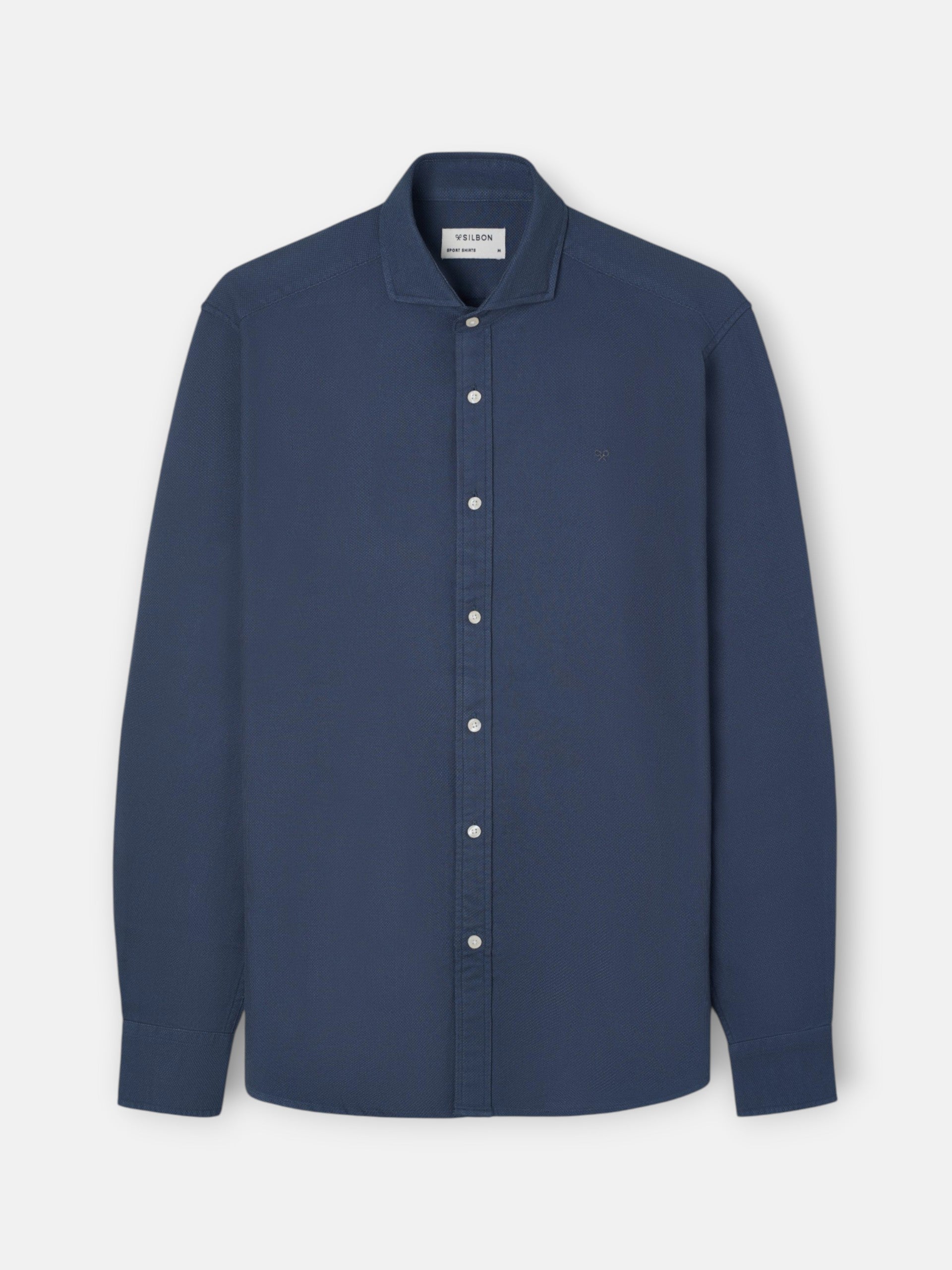 Camisa sport estructura navy