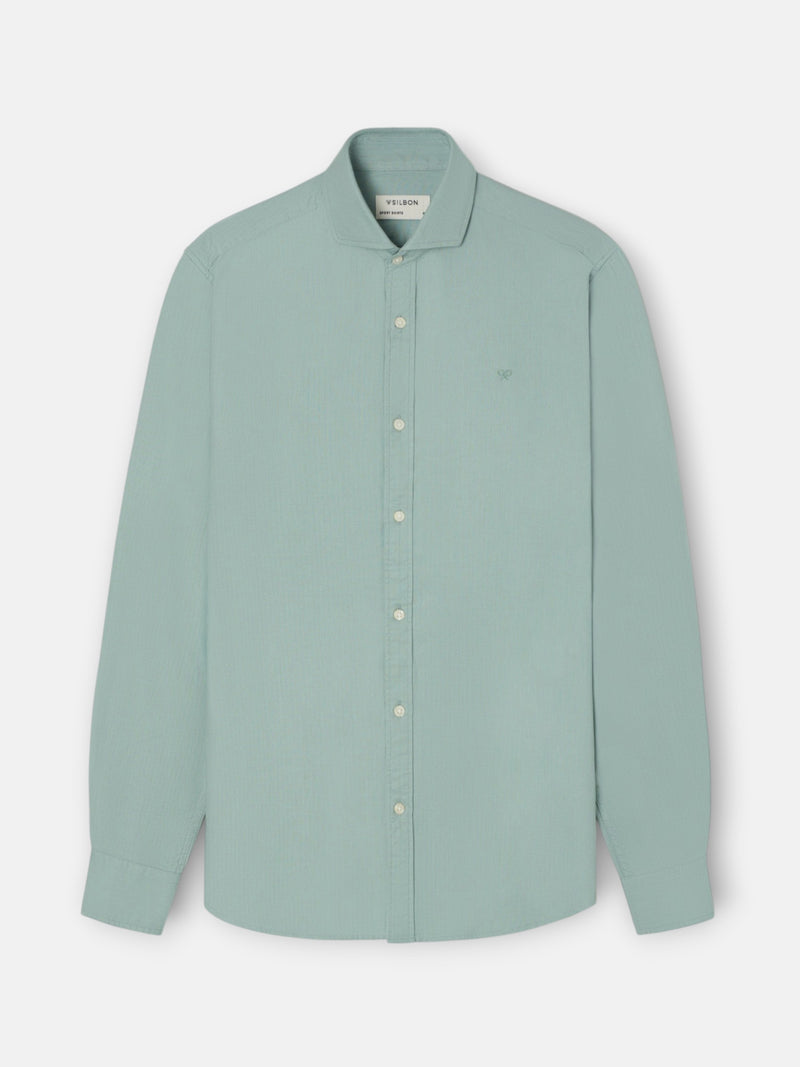 Camisa sport espinha verde