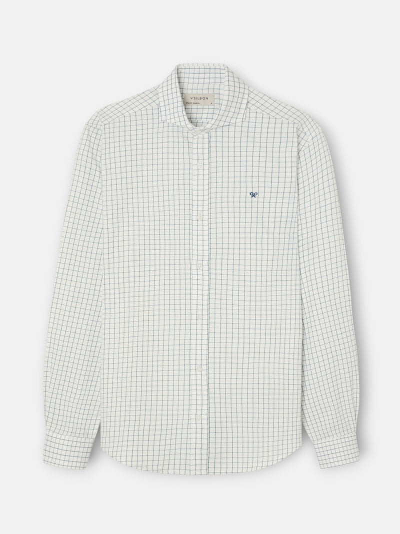 Camisa sport warm cuadros verdes