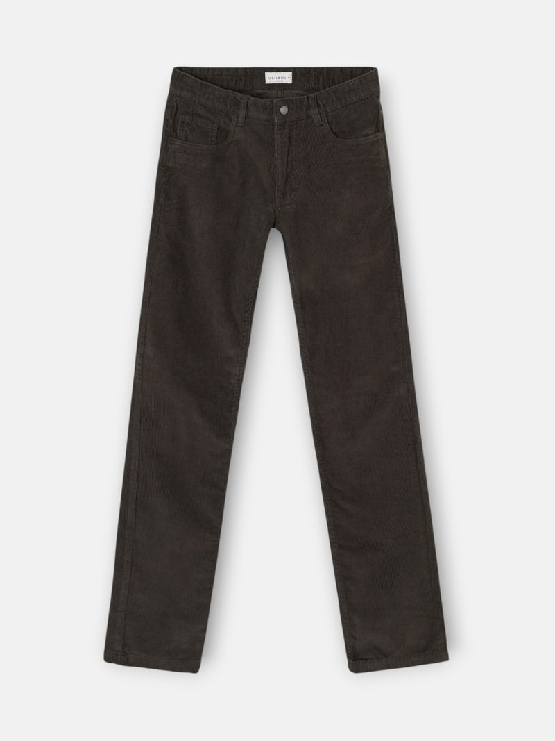 Pantalon sport cinco bolsillos pana khaki