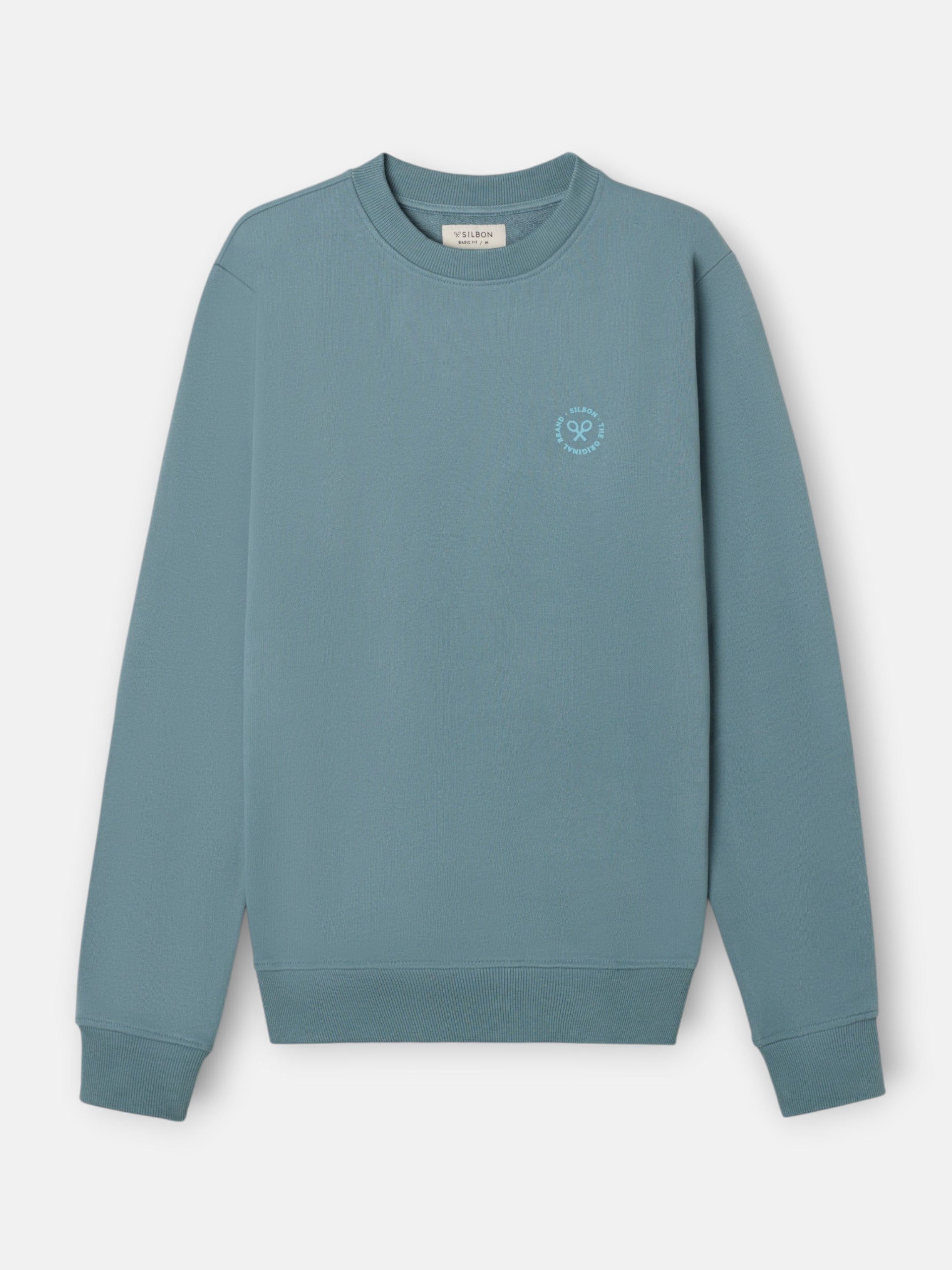 Sweat-shirt traveller club pétrole