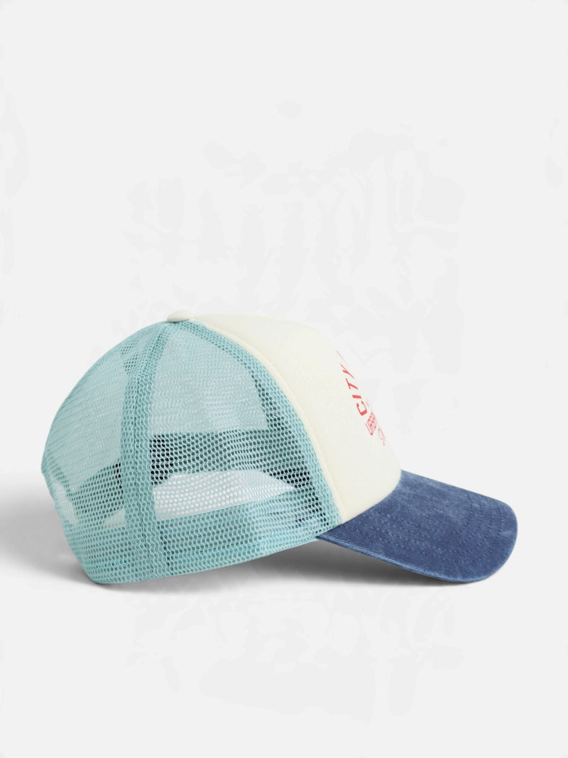 Gorra trucker city league azul