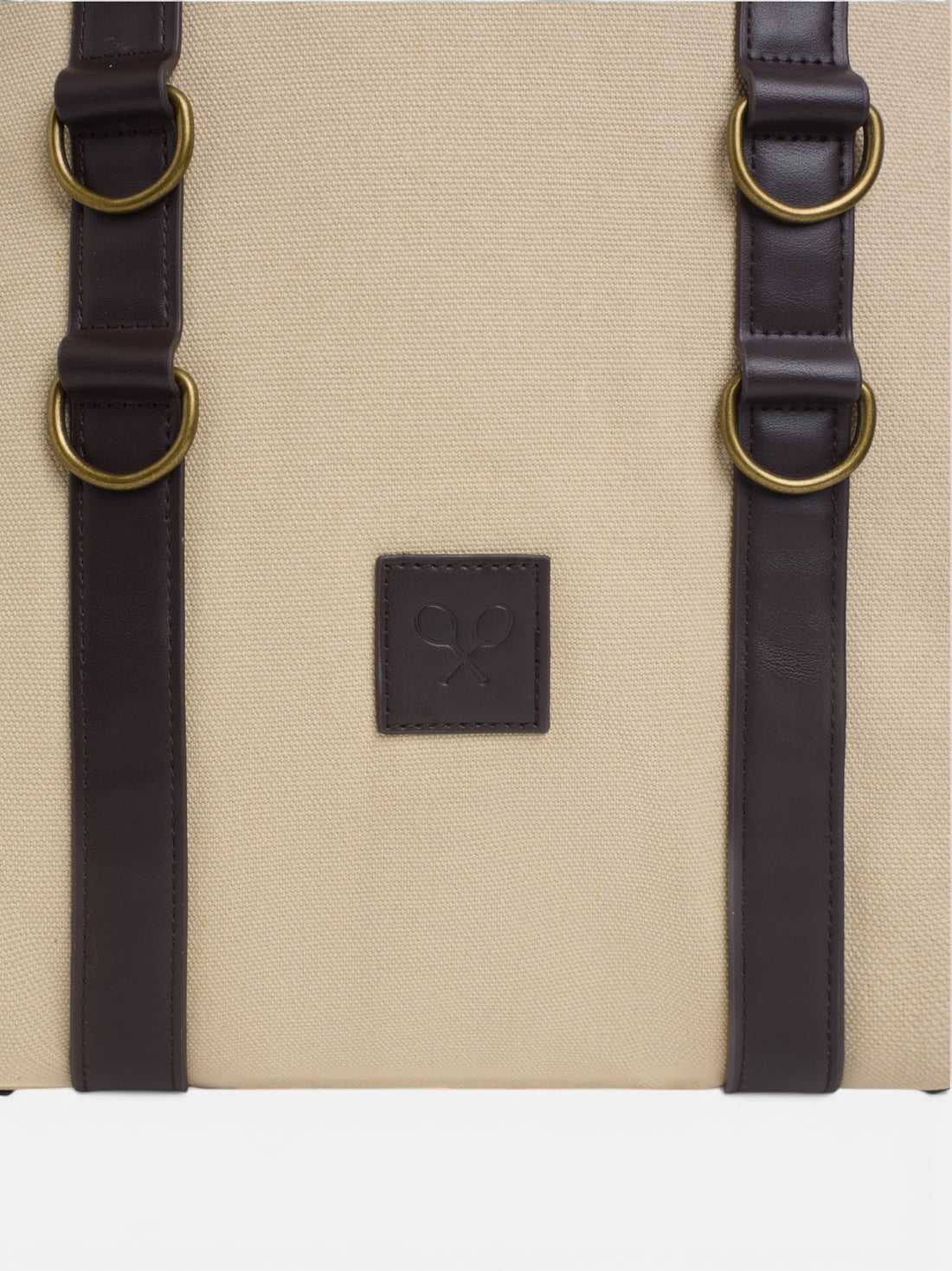 Mochila ajustable beige
