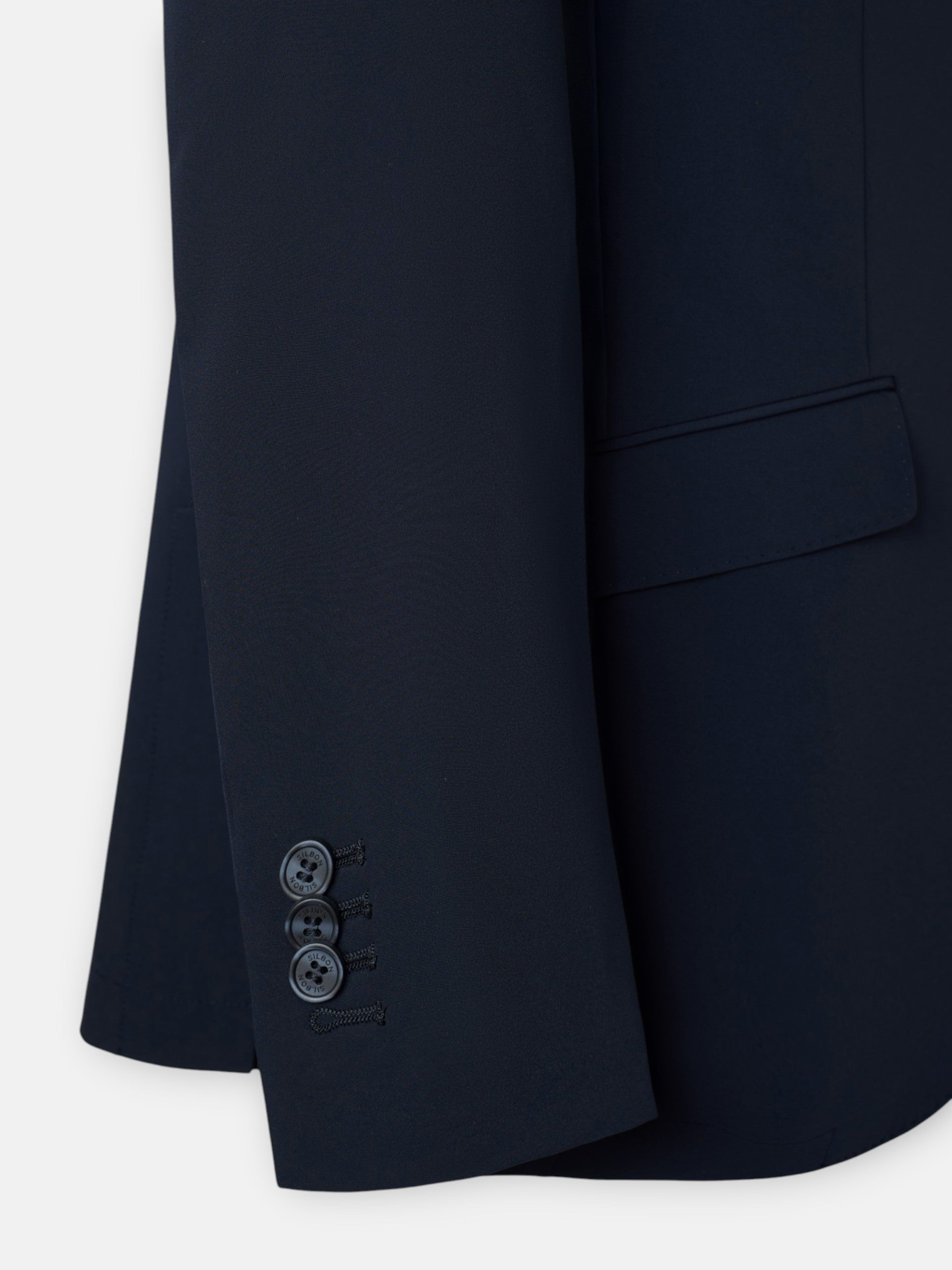 Blazer técnico azul-marinho