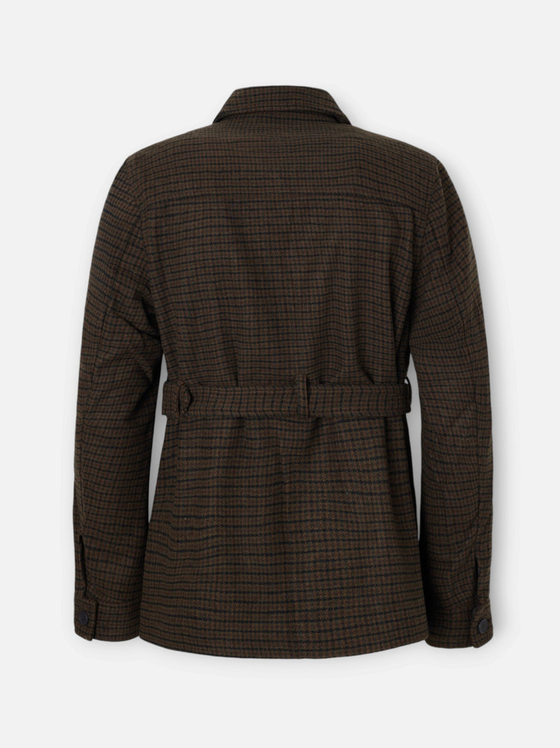 Houndstooth Safari Jacket