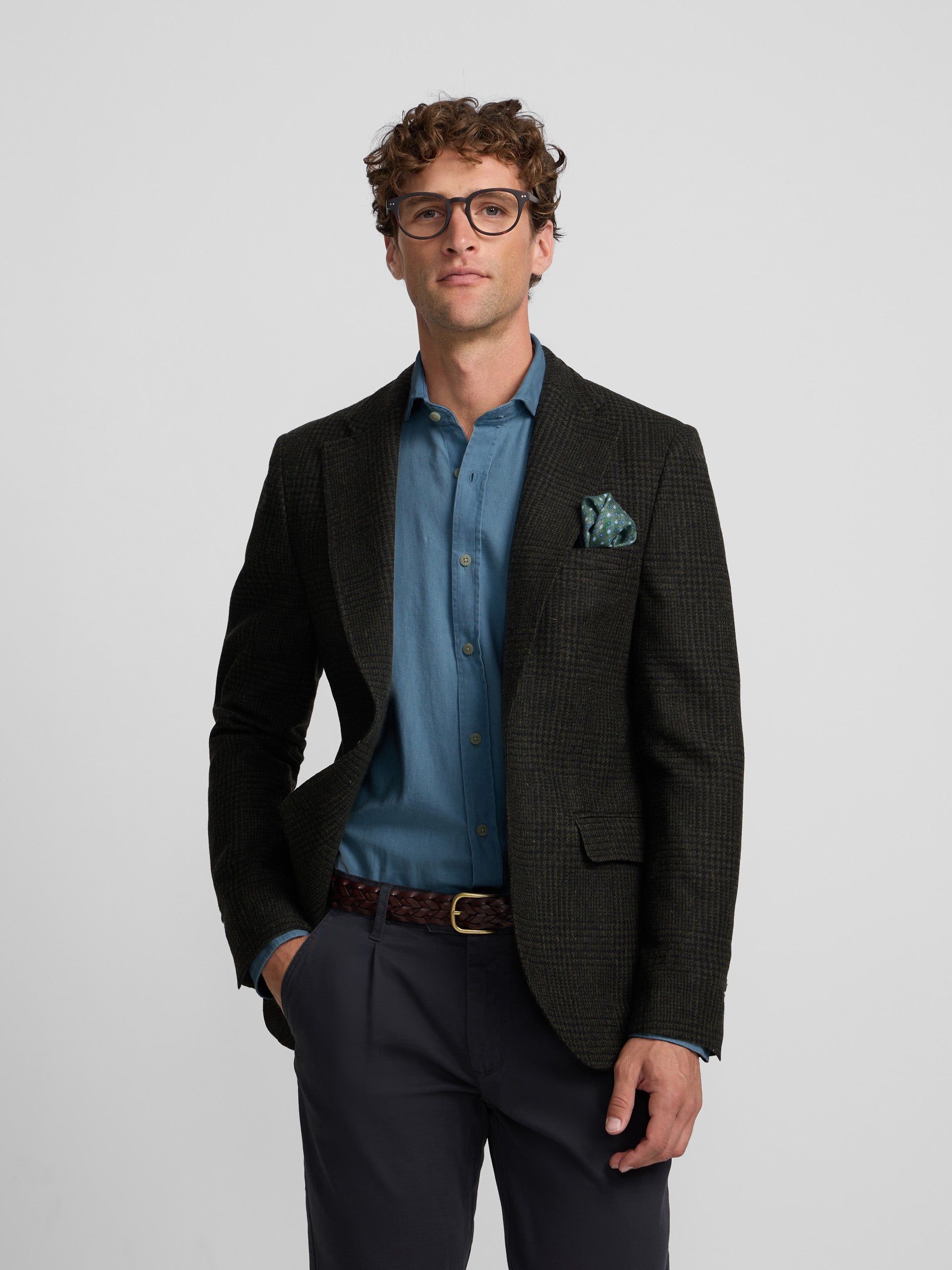 Green Prince of Wales Blazer
