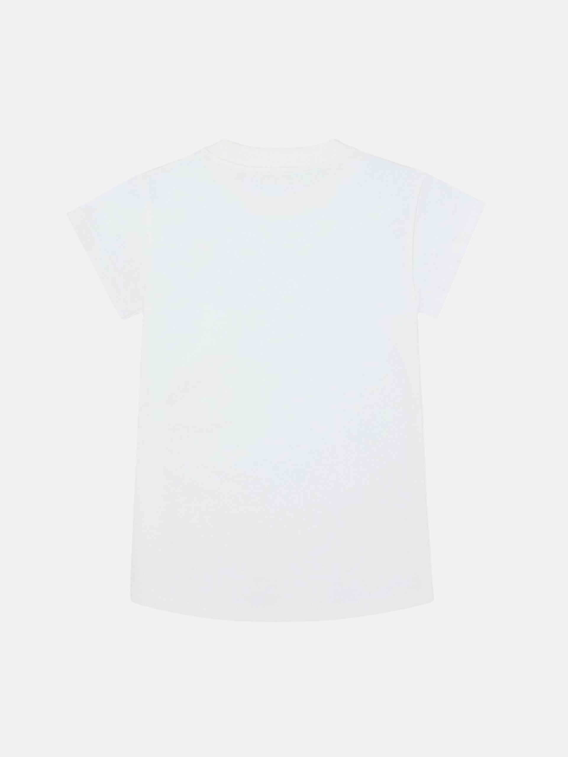 T-shirt femme Silbon varsity écru