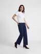 Camiseta woman punto smock blanca