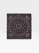 Grand bandana en maille marron