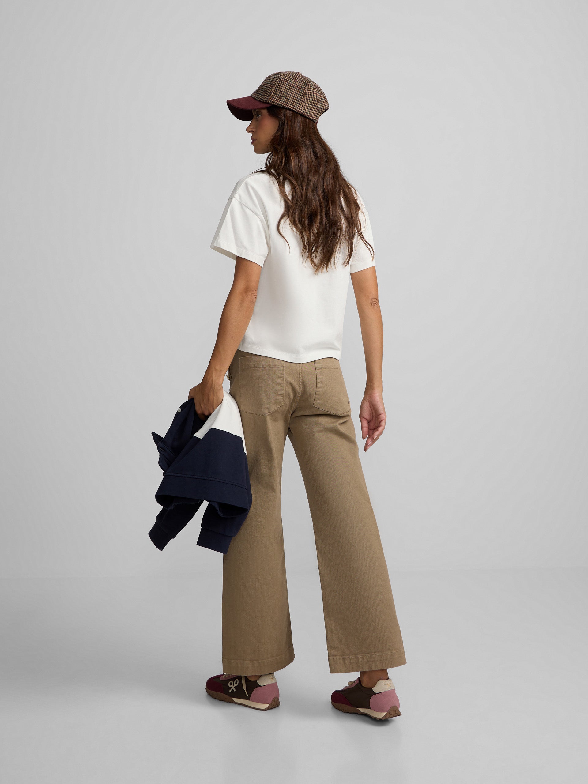 T-shirt femme patch silbon blanc