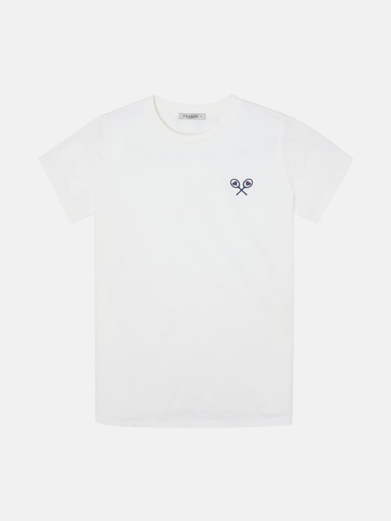 Camiseta woman lucky love crudo
