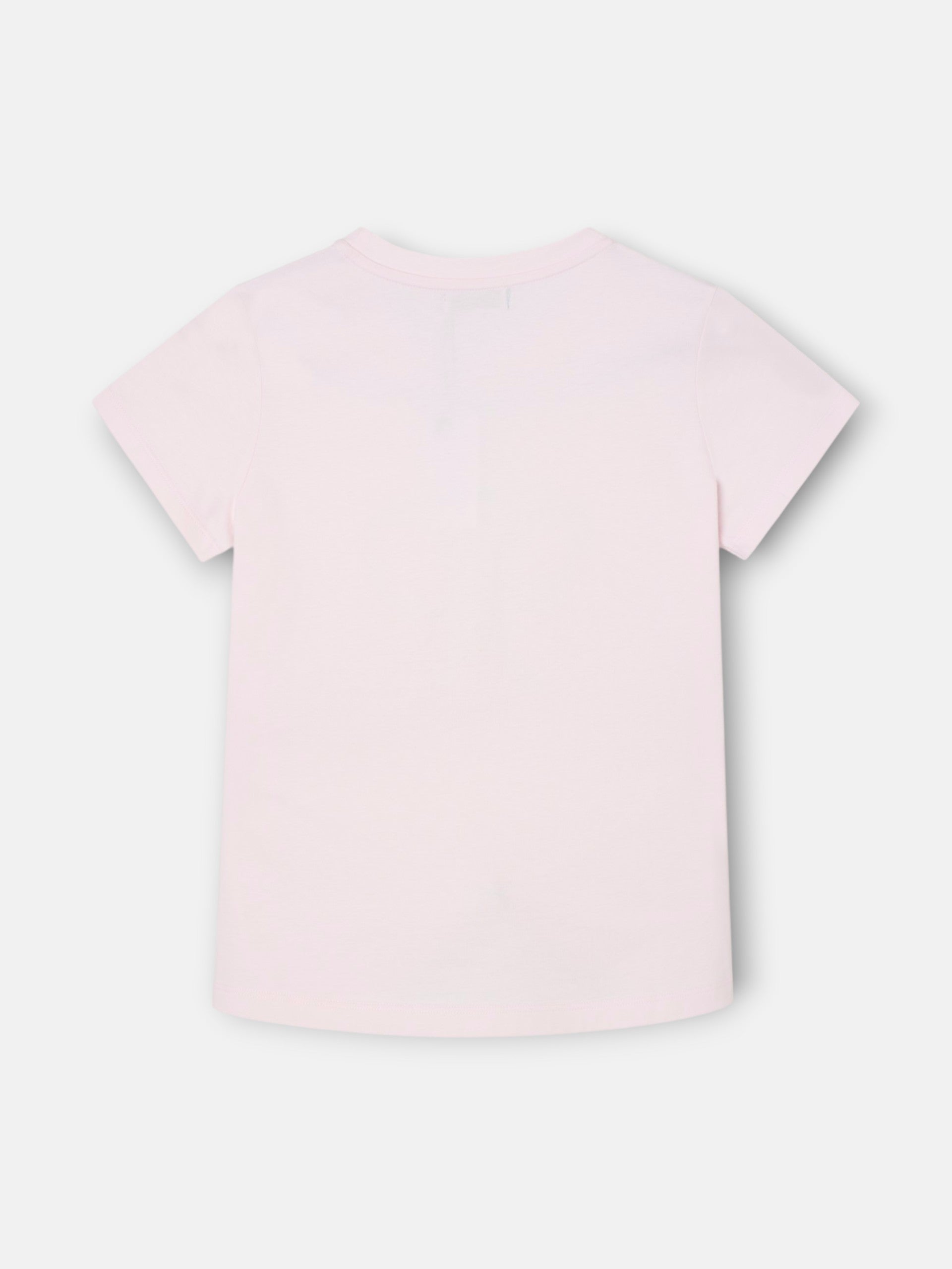 Silbon pink women's racket t-shirt