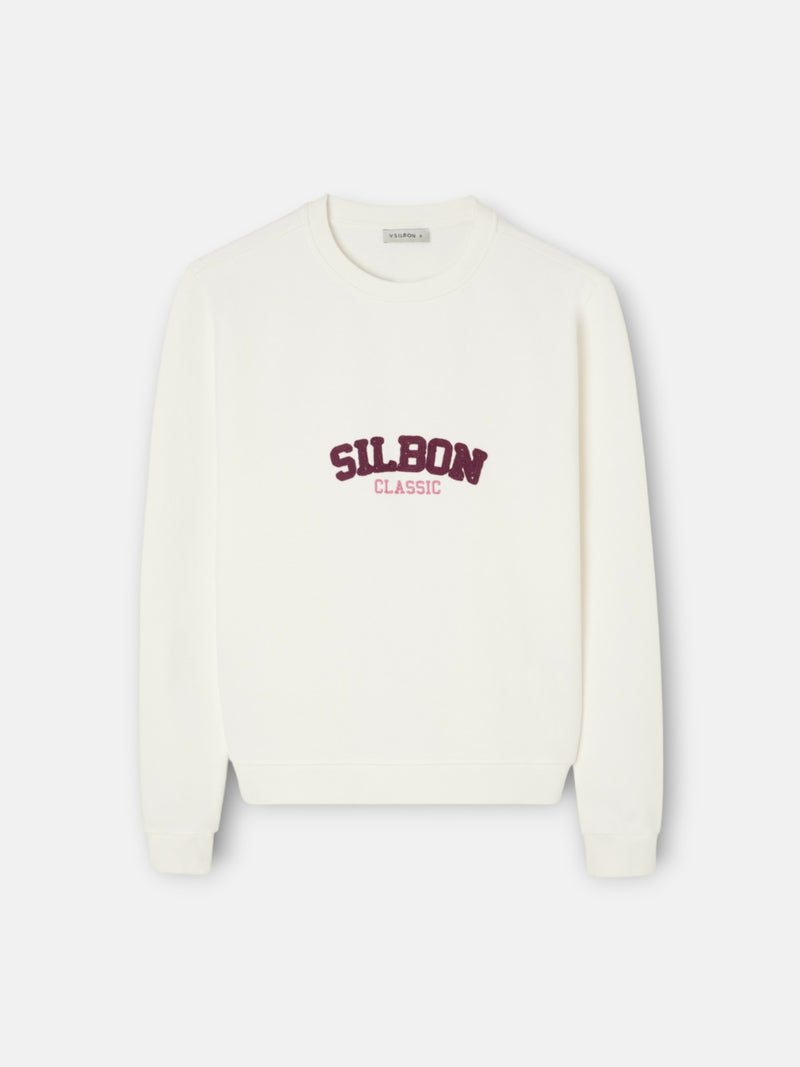 Sudadera woman silbon classic crudo