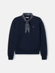 Sudadera woman pañuelo azul marino
