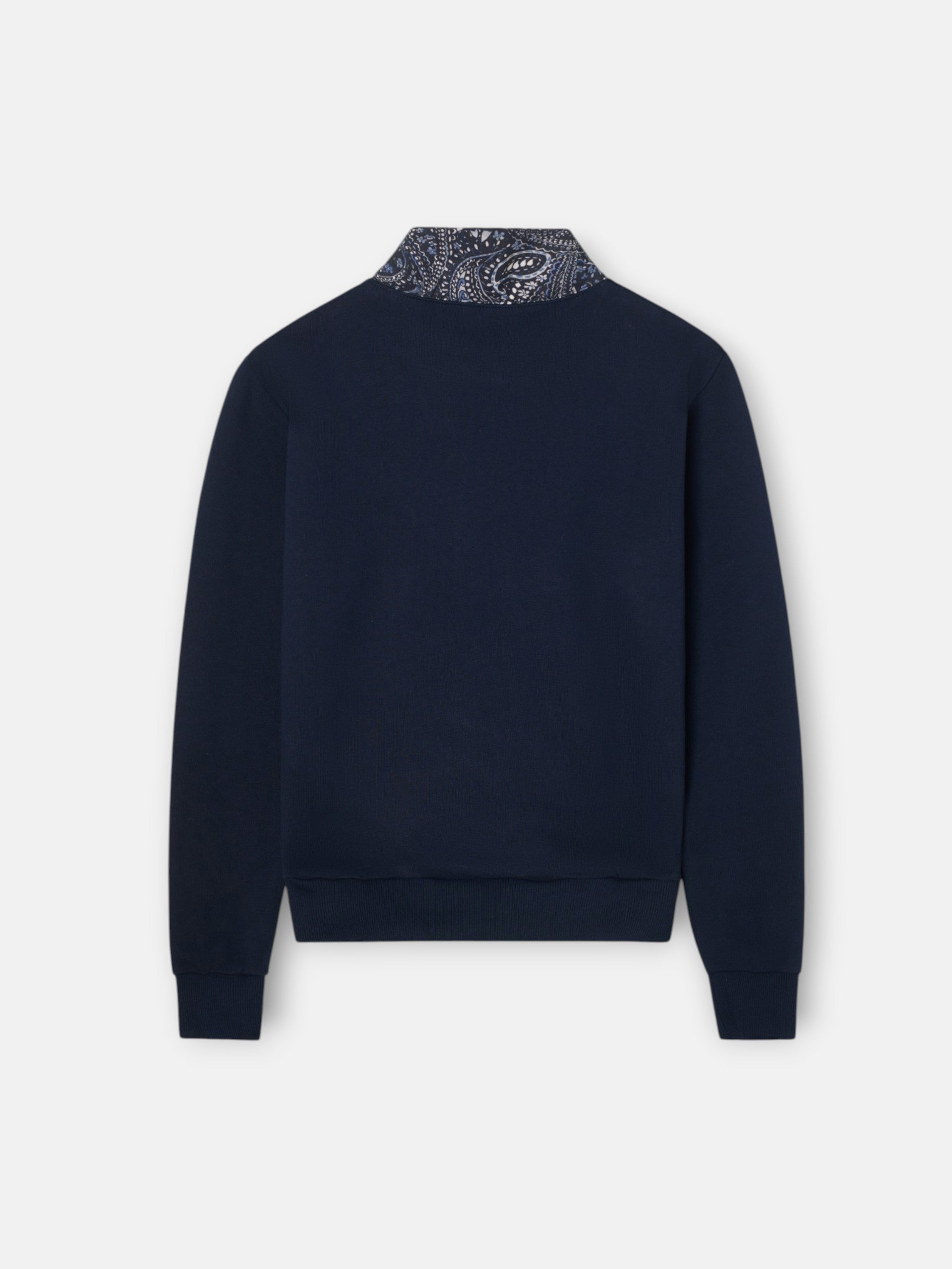 Sudadera woman pañuelo azul marino