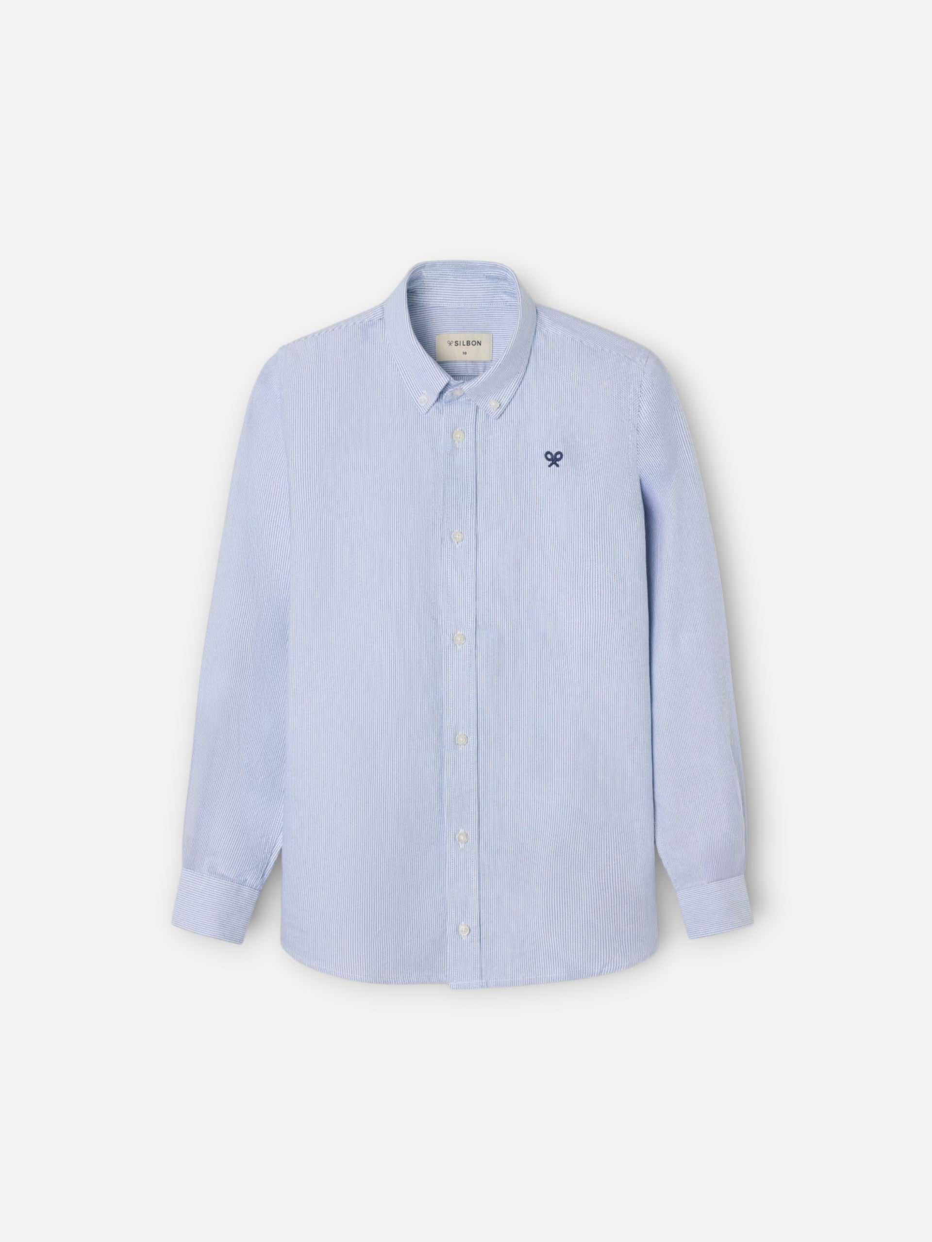 Camisa sport kids oxford mil rayas navy