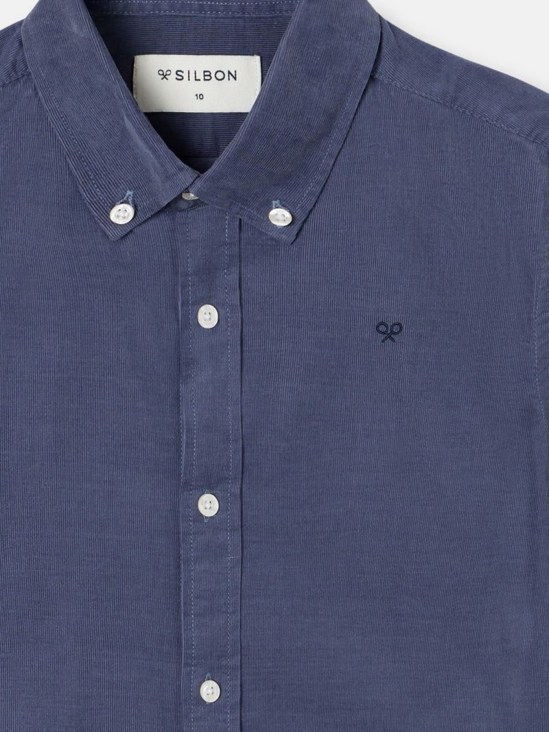 Camisa sport kids pana indigo