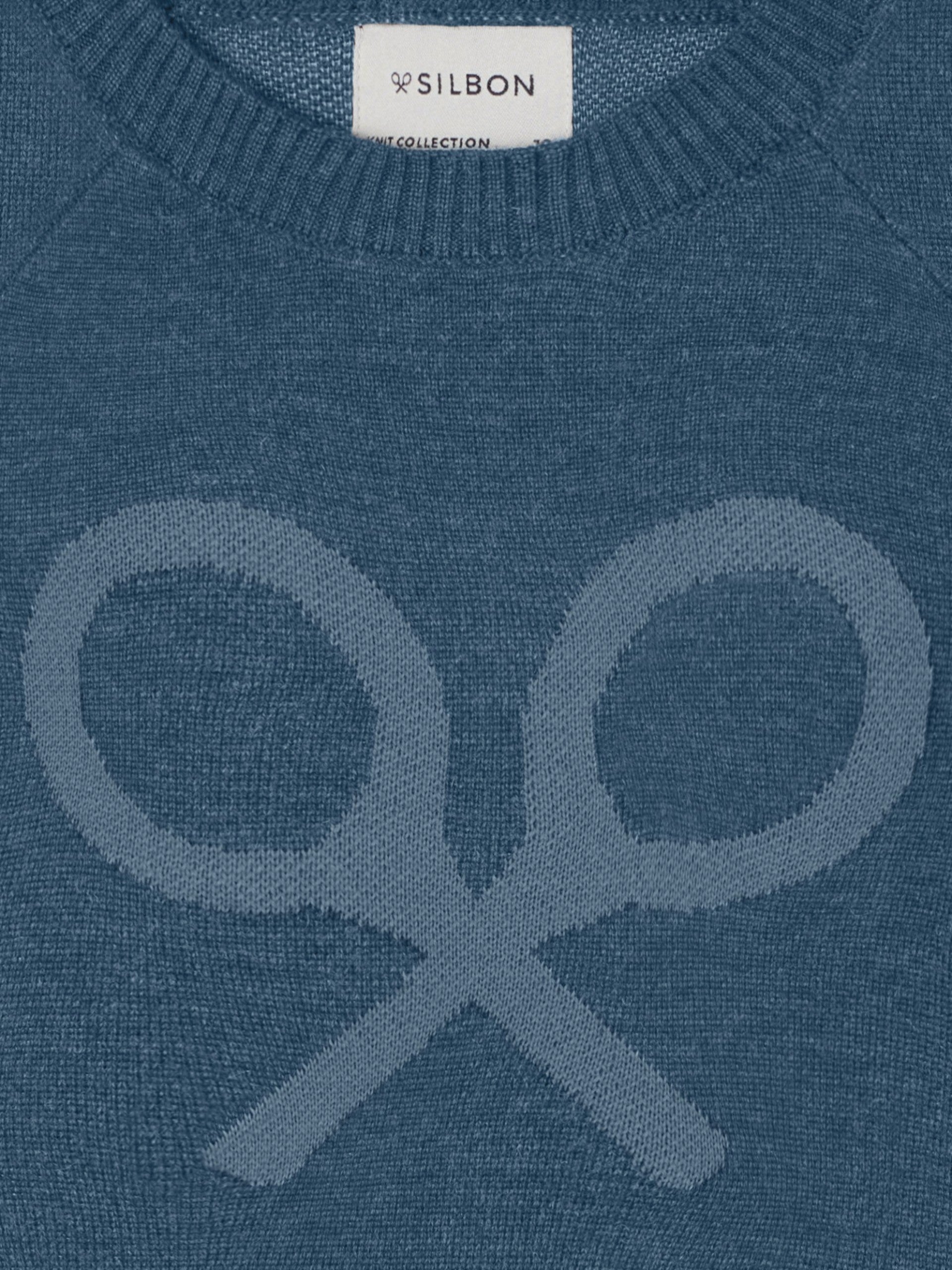 Jersey kids raqueta media azul