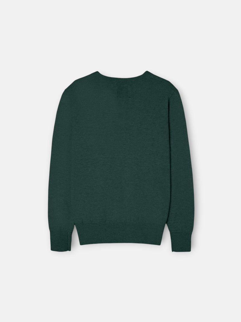 Jersey kids cuello pico verde