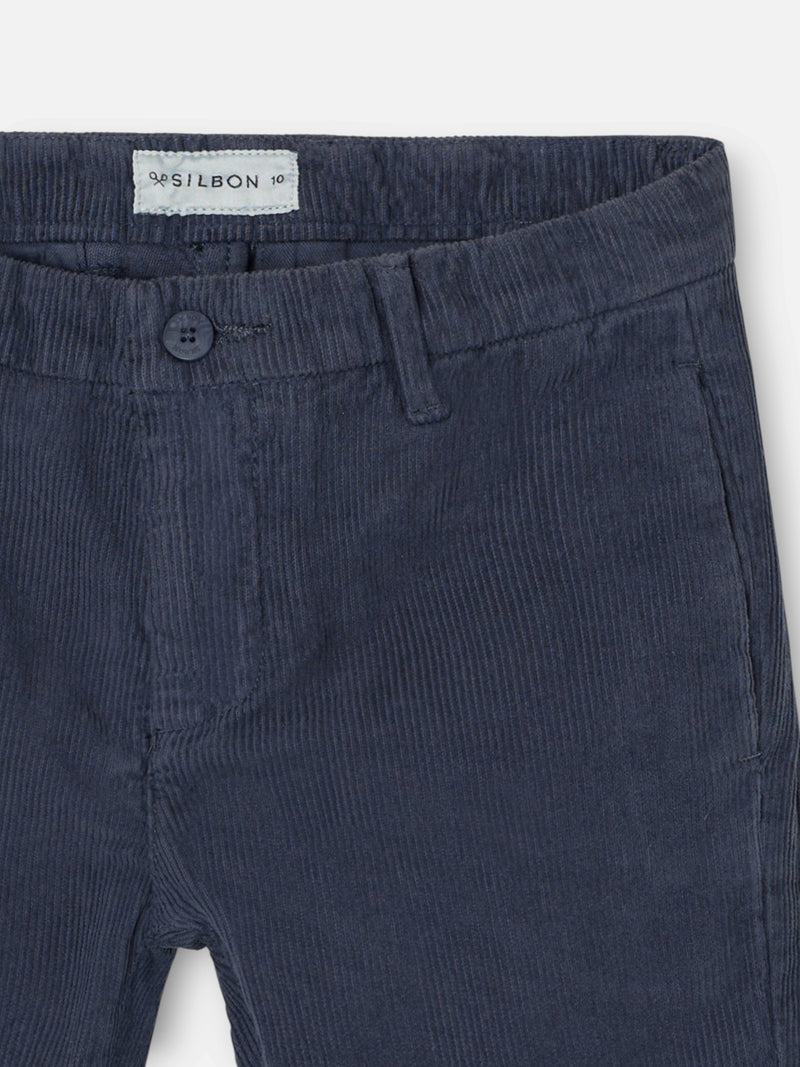 Pantalon sport kids pana azul marino