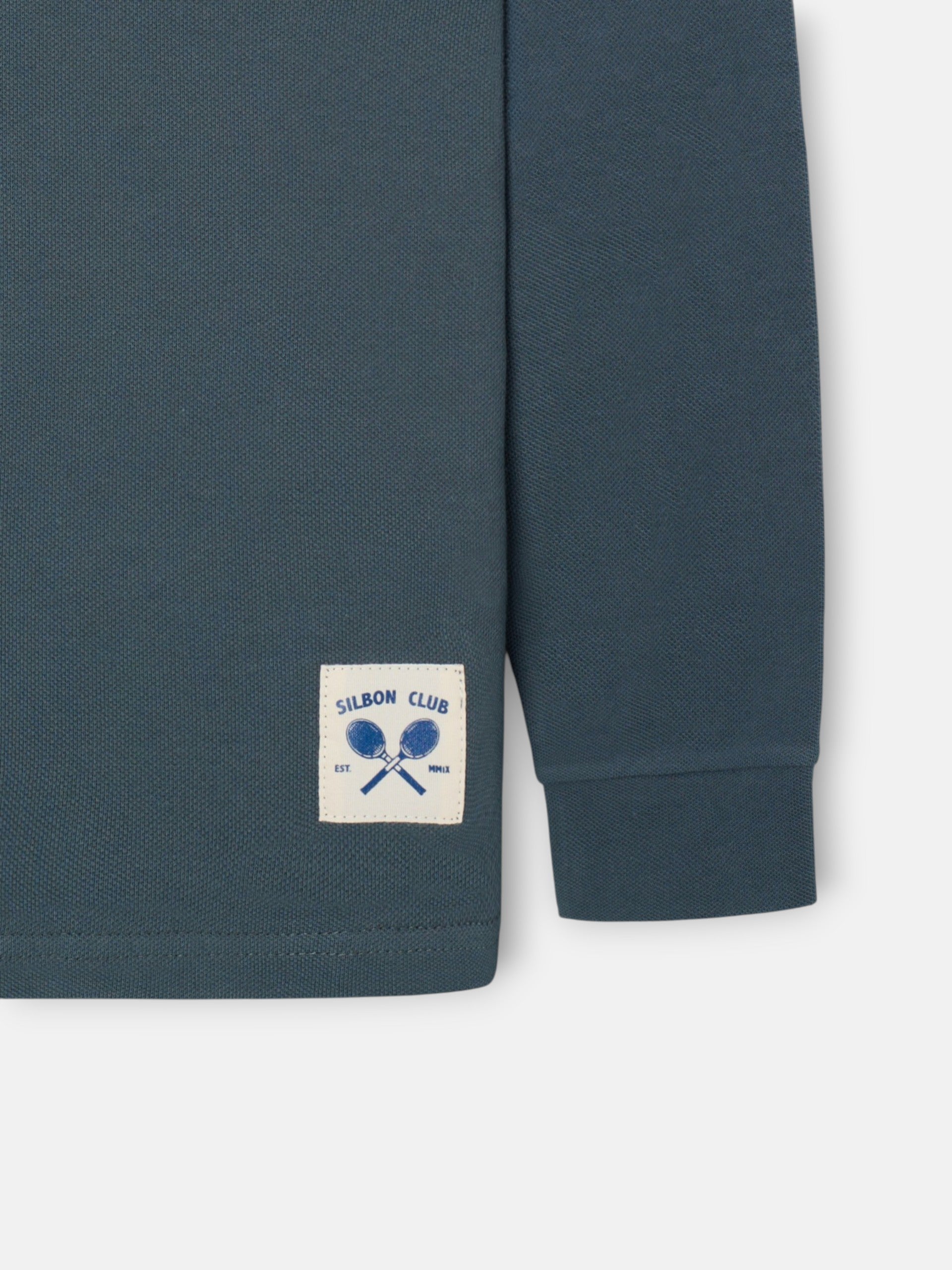 Polo kids parche verde