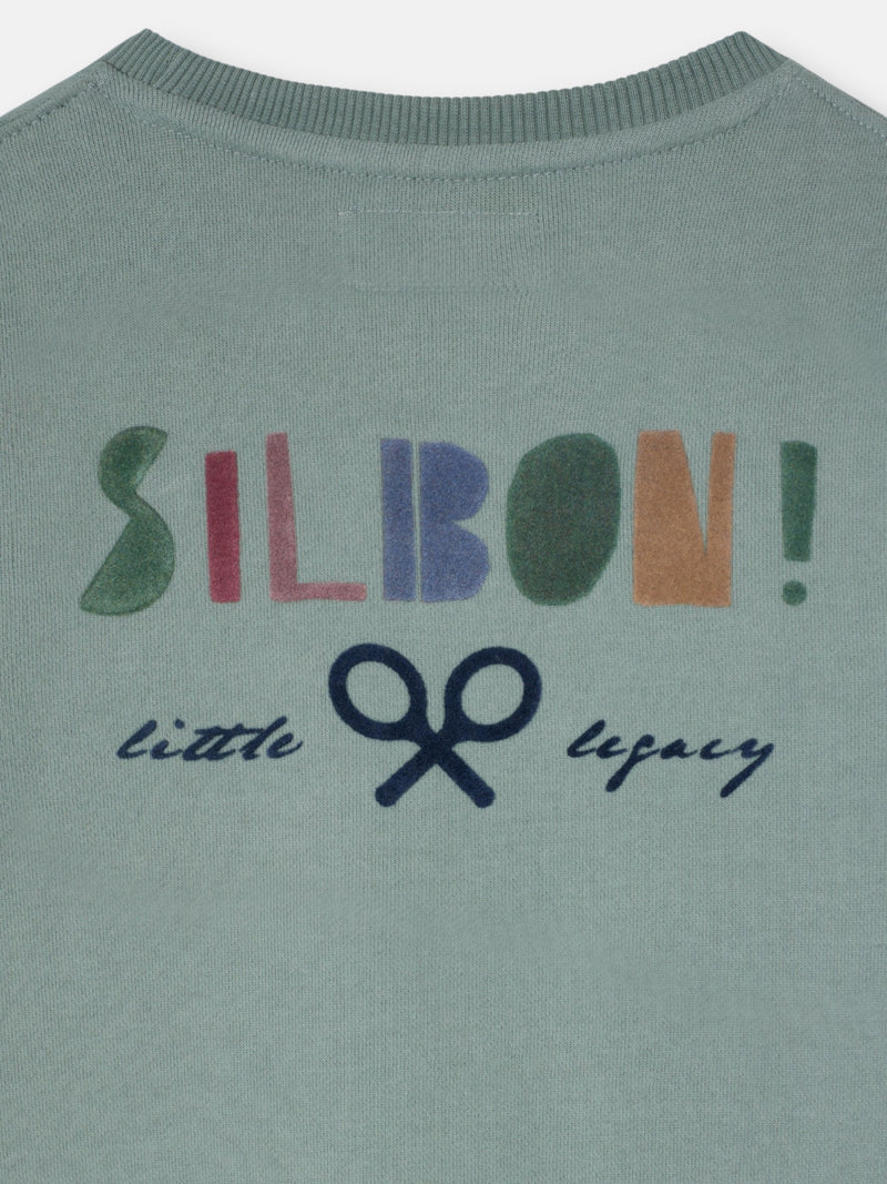 Kids Little Legacy Light Green Sweatshirt
