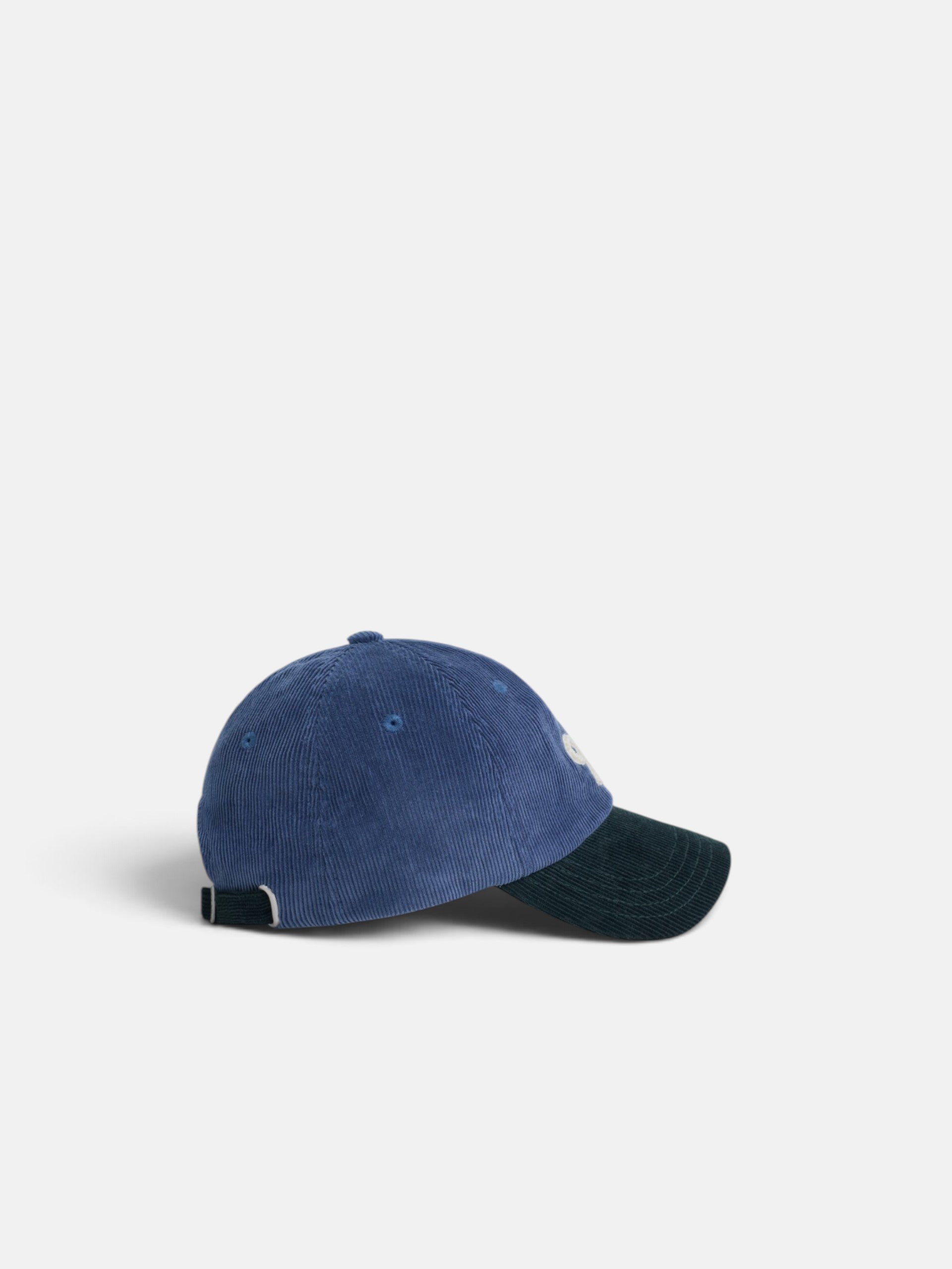 Gorra kids pana bicolor indigo verde