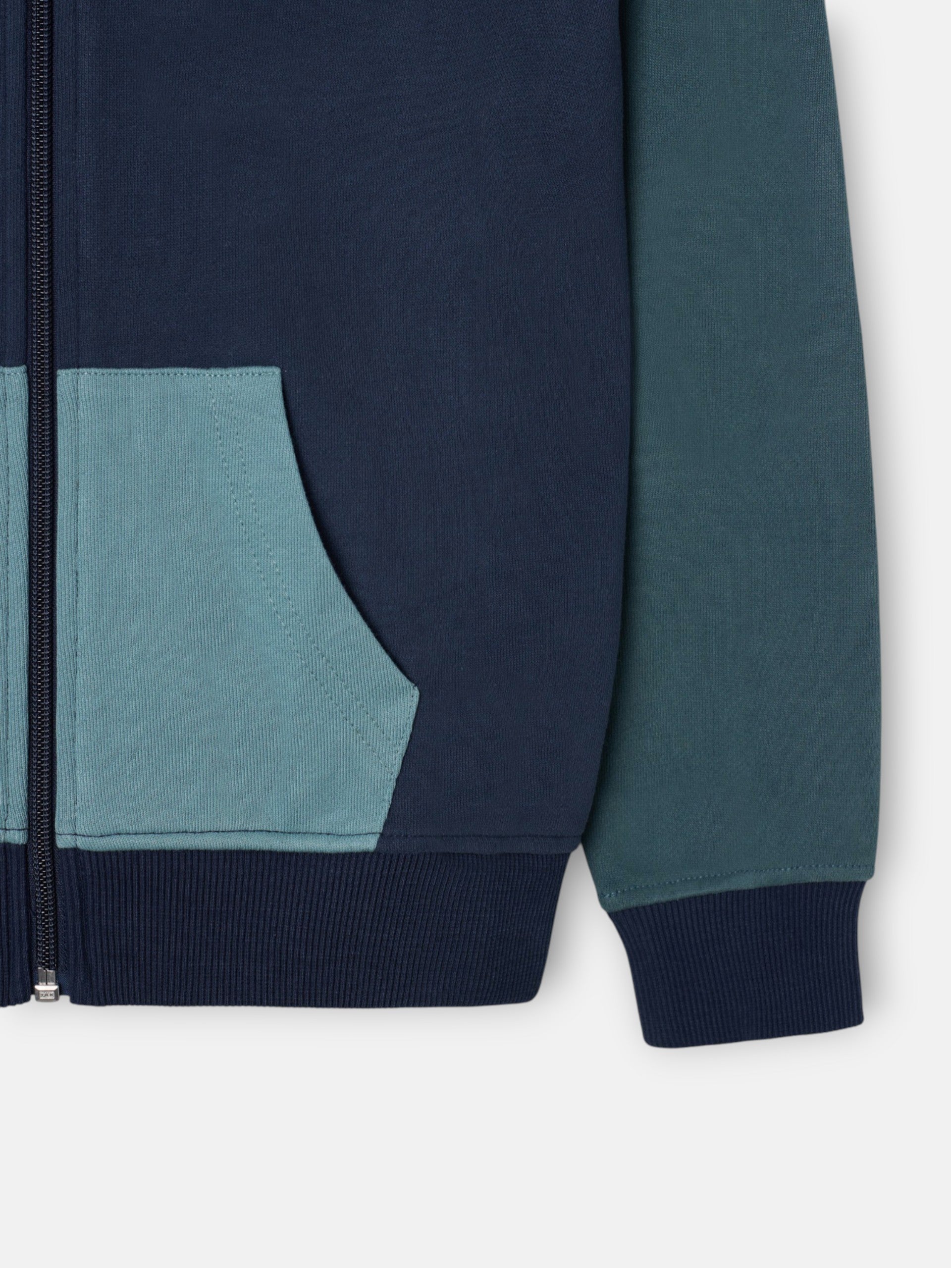 Sudadera kids deportiva multicolor marino