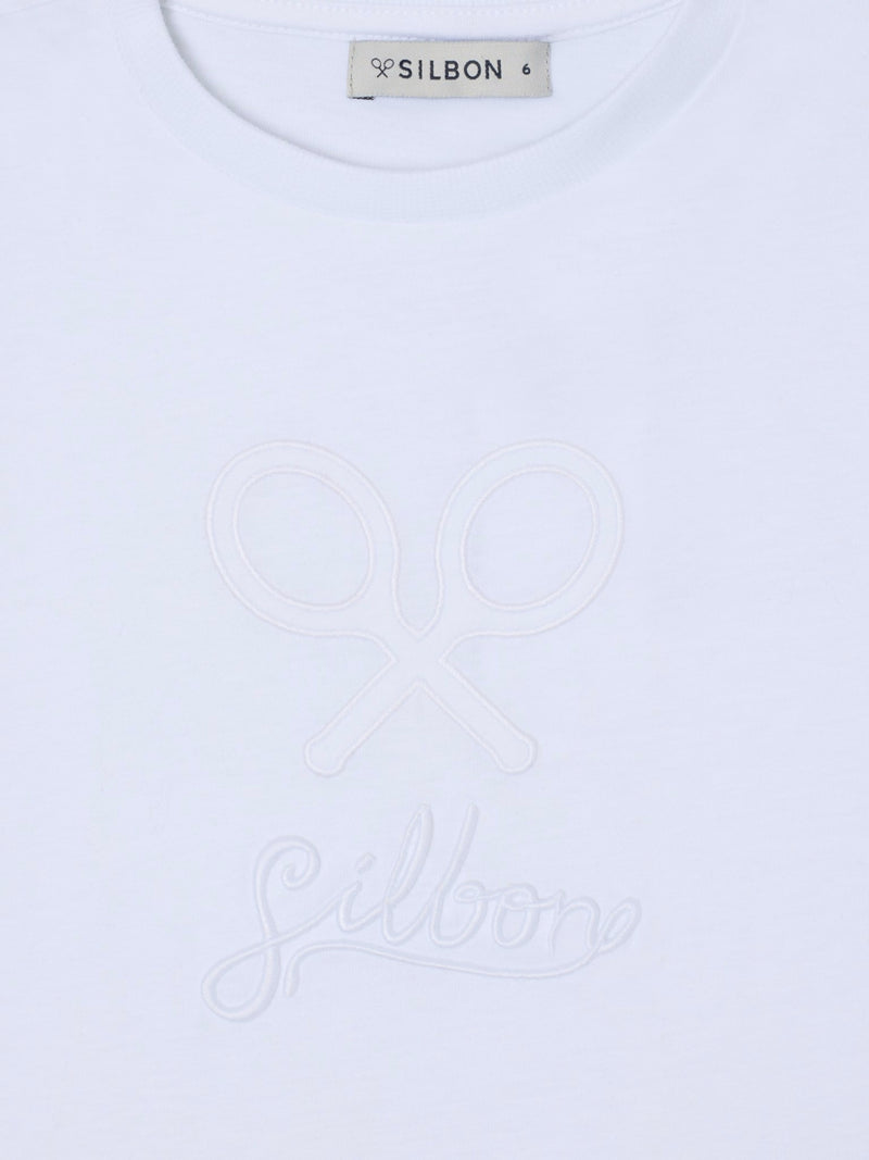 Classic Silbon Girl T-shirt White