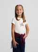 Camiseta girl silbon raqueta silbon crudo