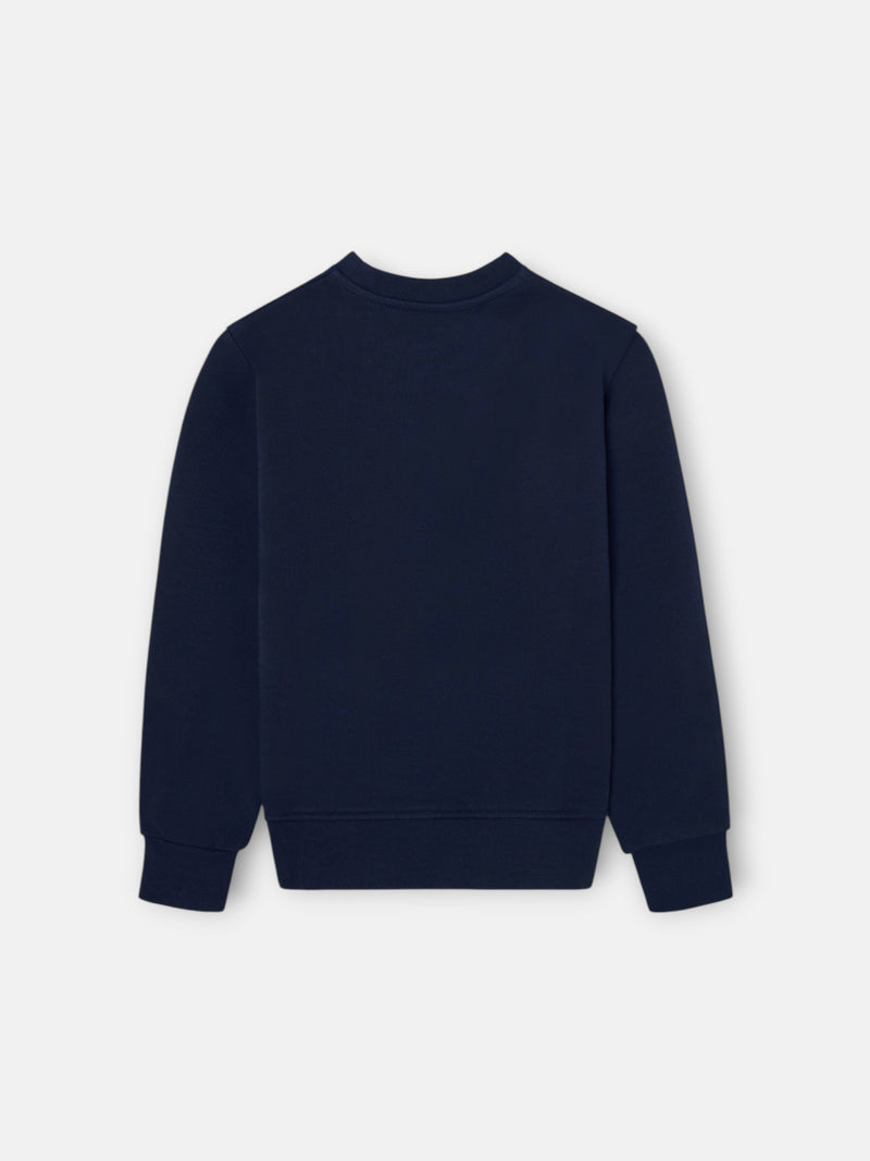 Navy blue girl tennis club sweatshirt