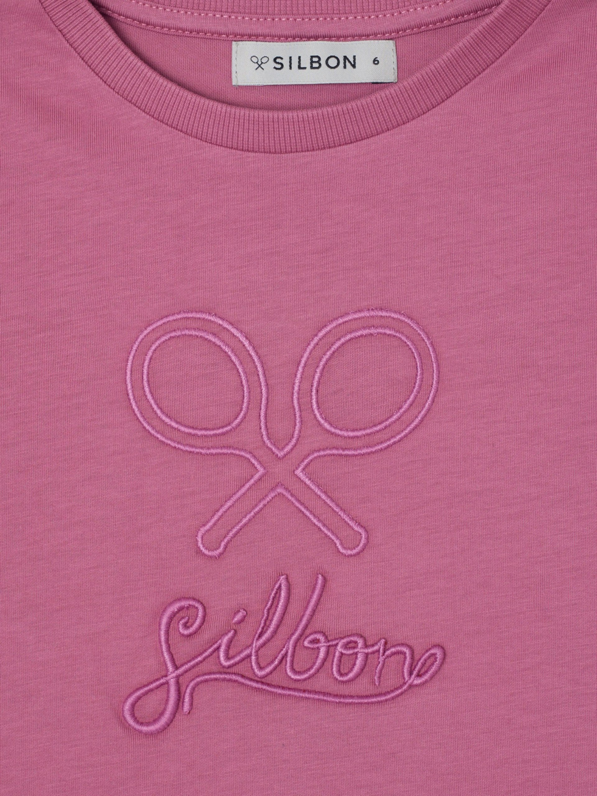Camiseta girl silbon clasica rosa
