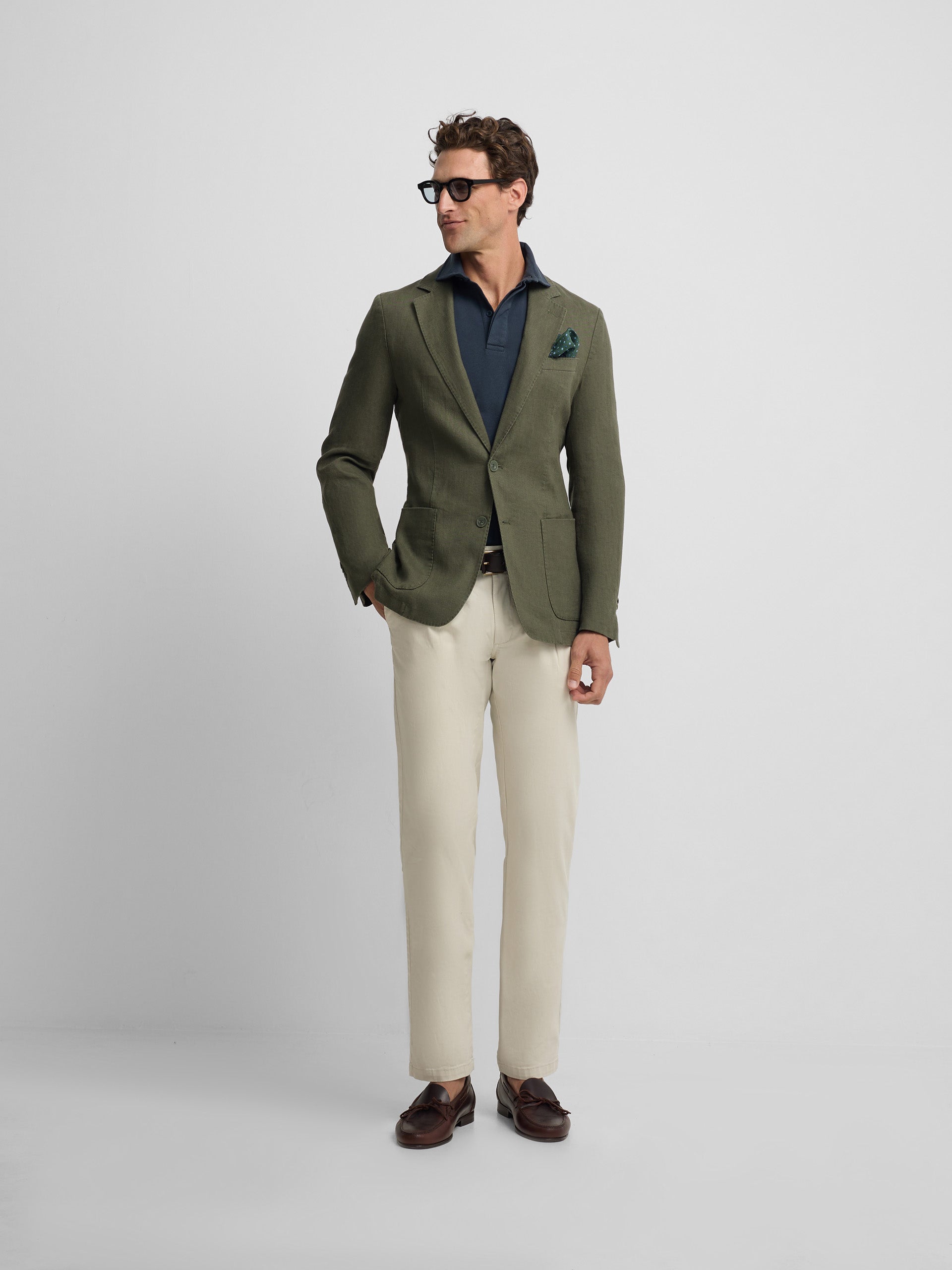 Blazer comfort verde