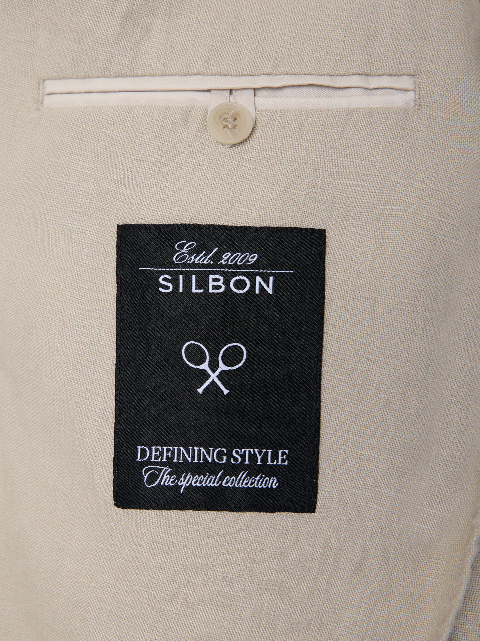 Blazer cruzado comfort bege