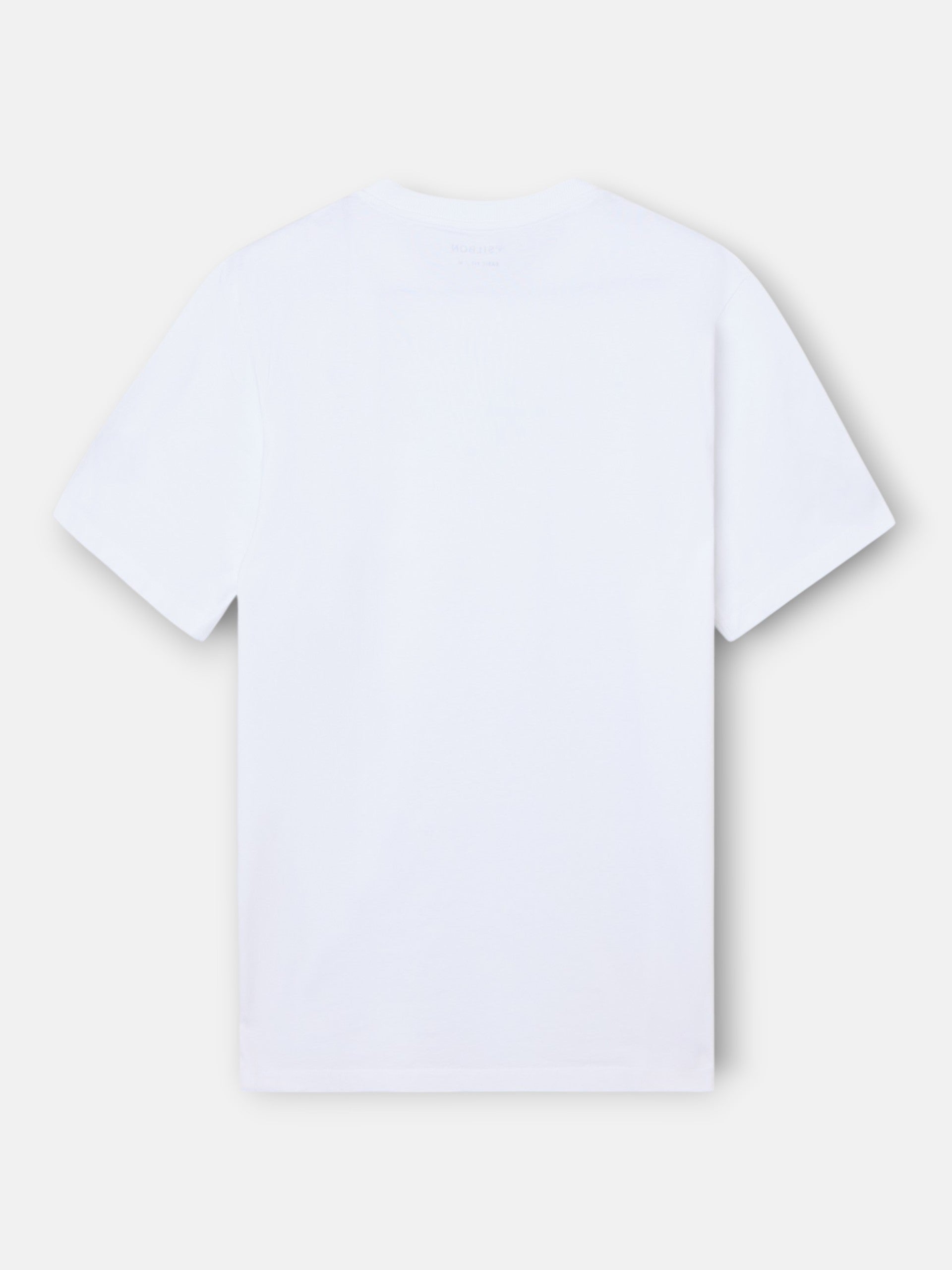 Camiseta clasica bolsillo minilogo blanca