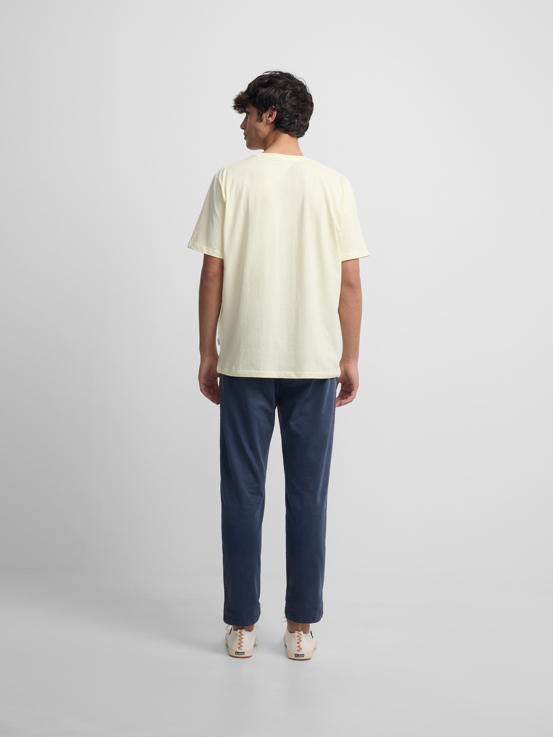 T-shirt minilogo jaune