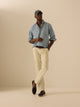 Polera sport denim azul claro