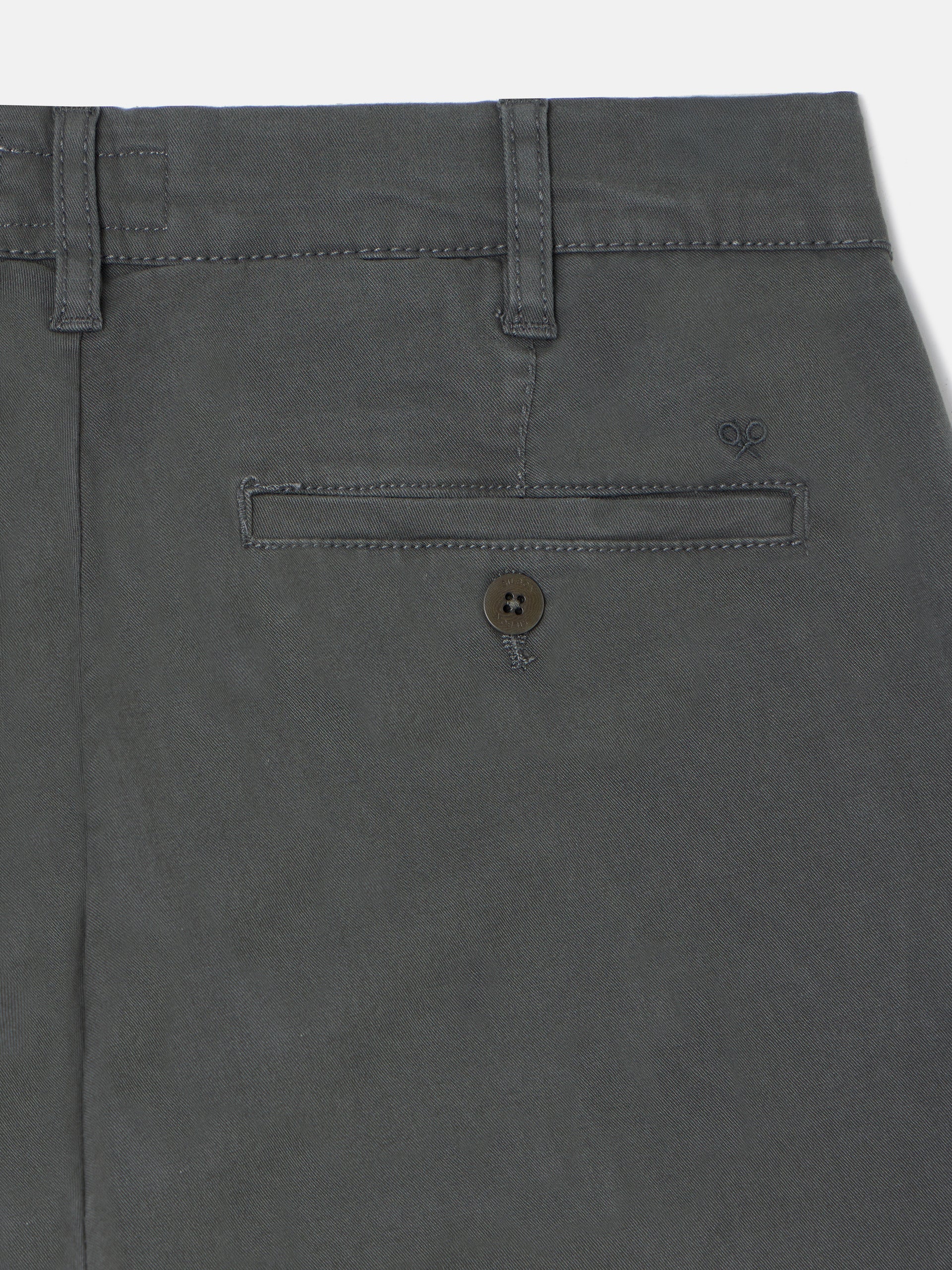 Pantalon sport chino verde oscuro