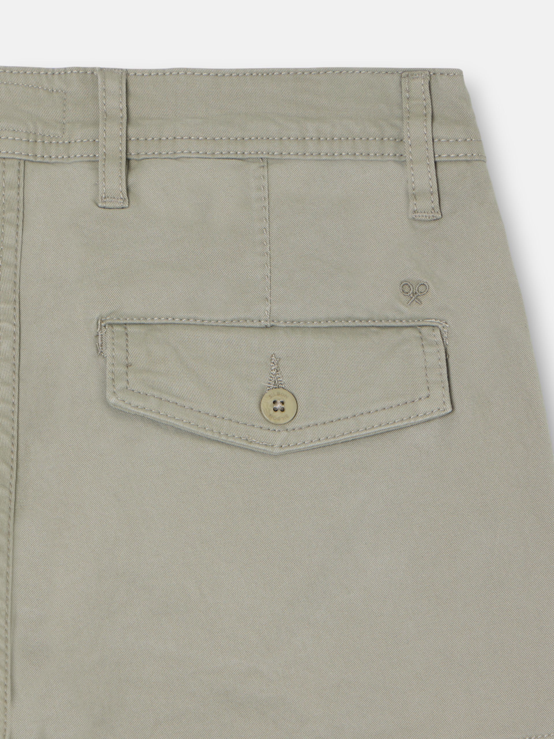 Medium green cargo sport trousers