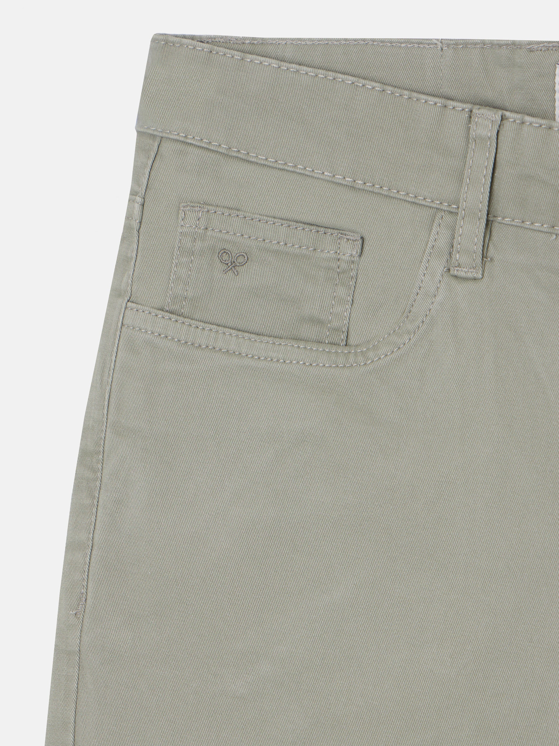 Pantalon sport cinco bolsillos verde medio