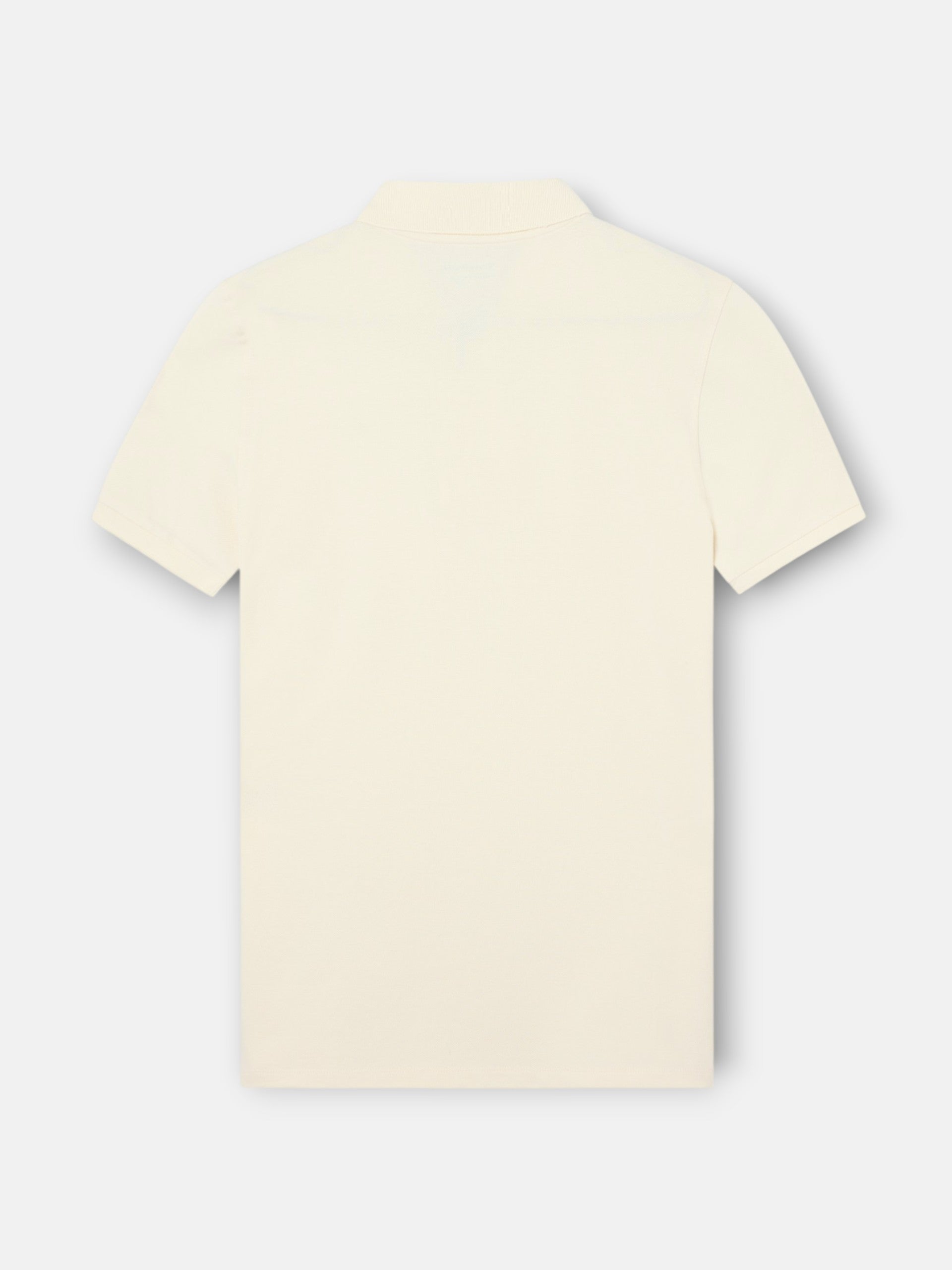 Polo classique uni crème