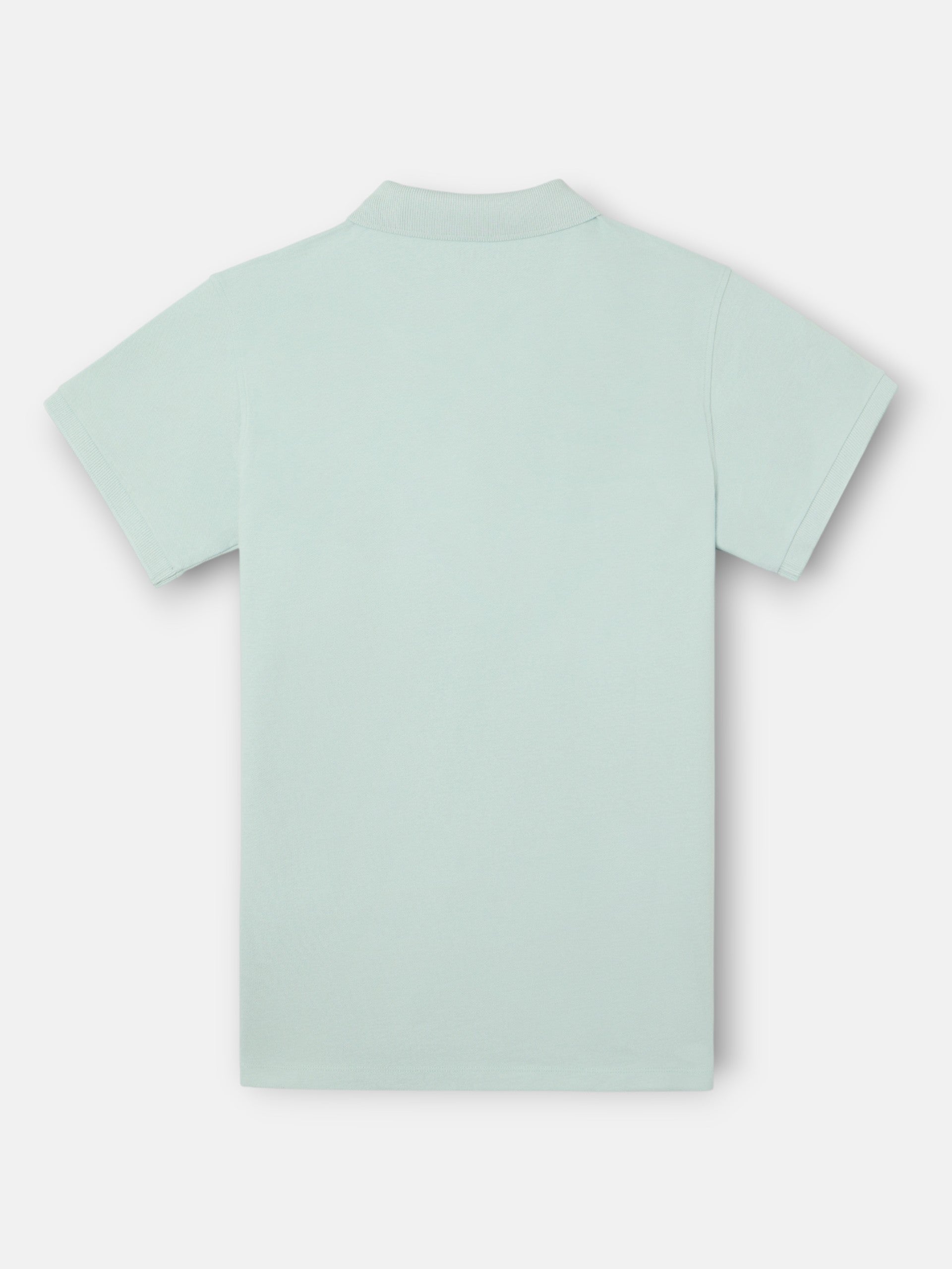 Polo clasico liso azul claro