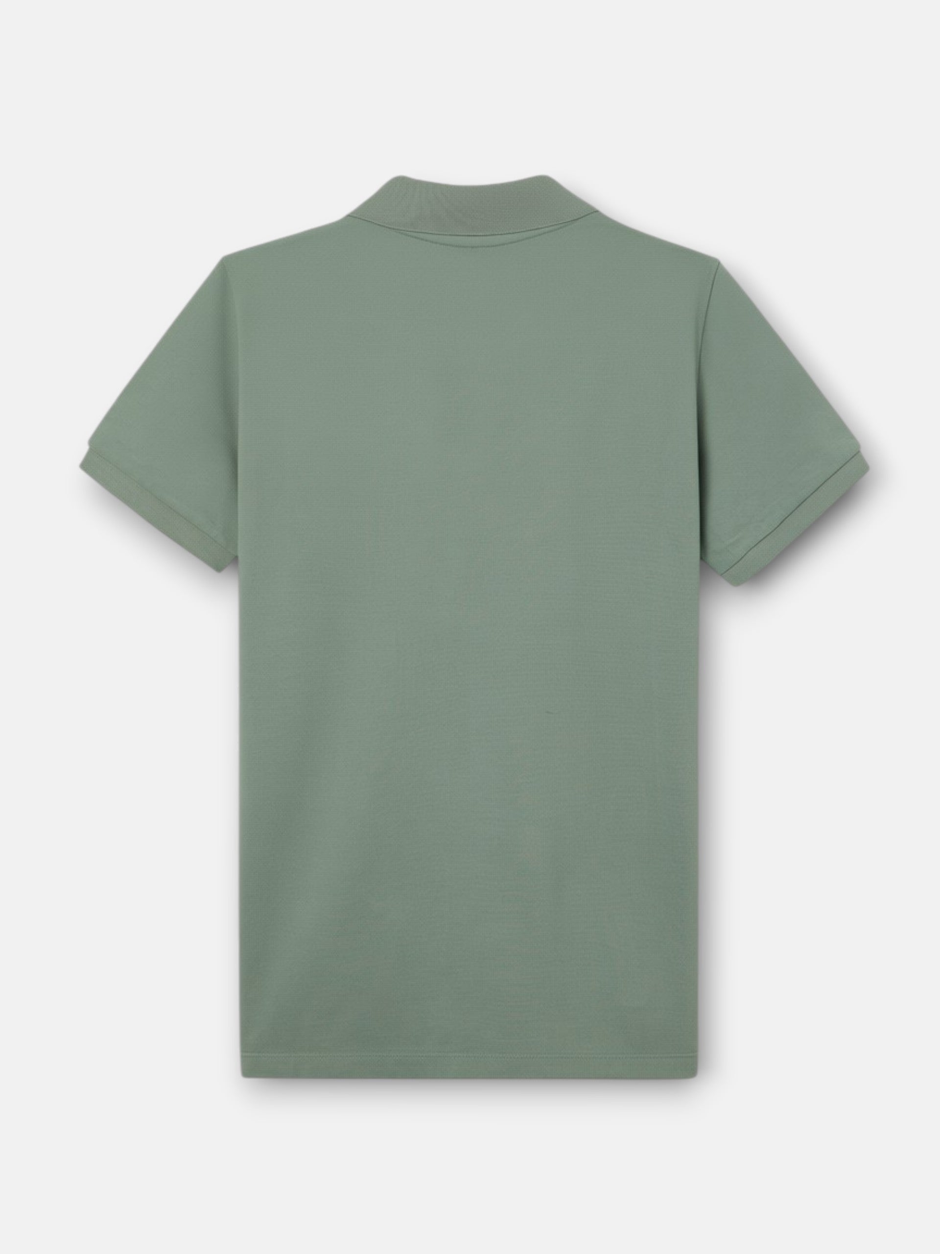 Polo classique uni vert