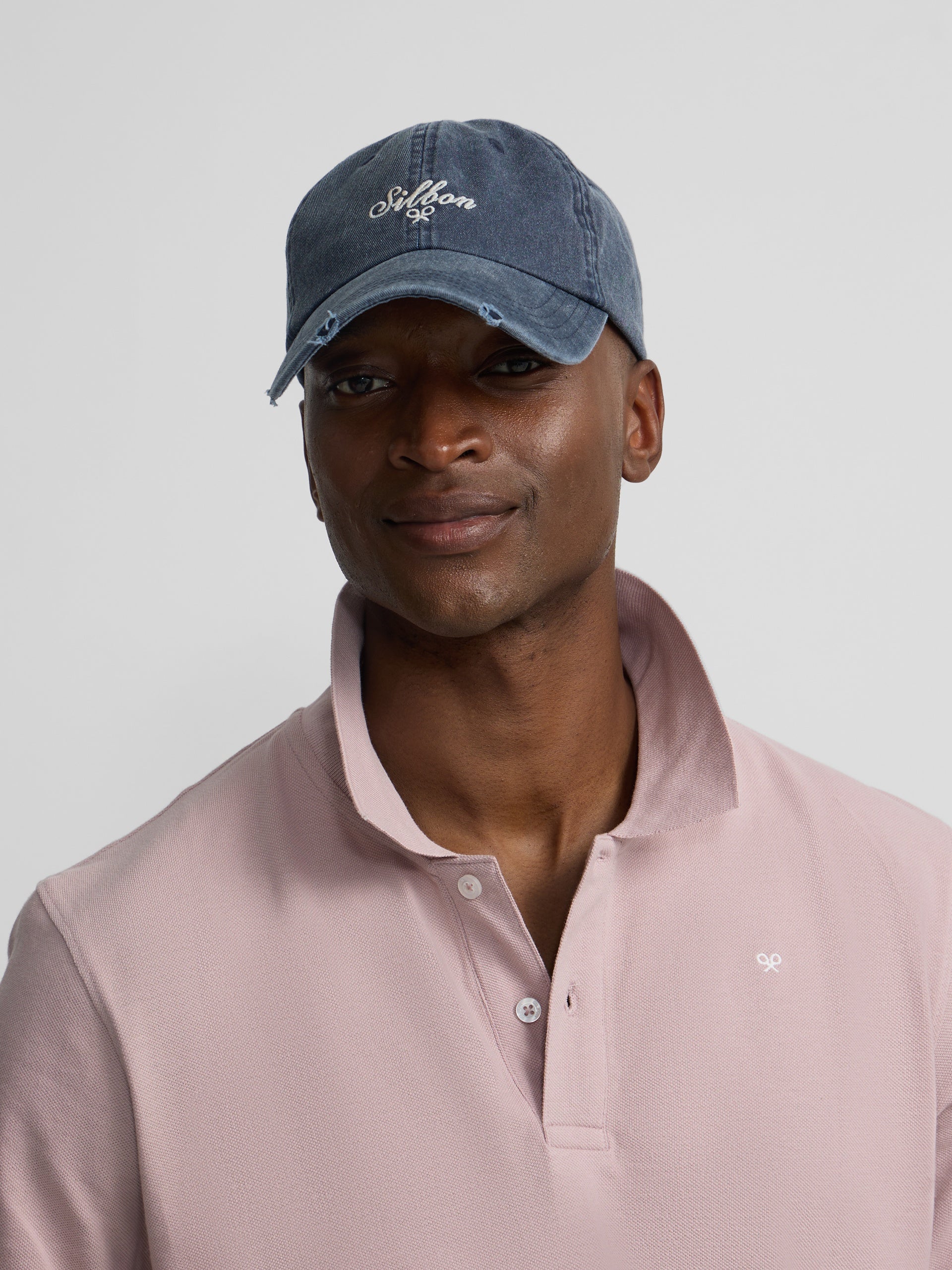Polo classique uni rose