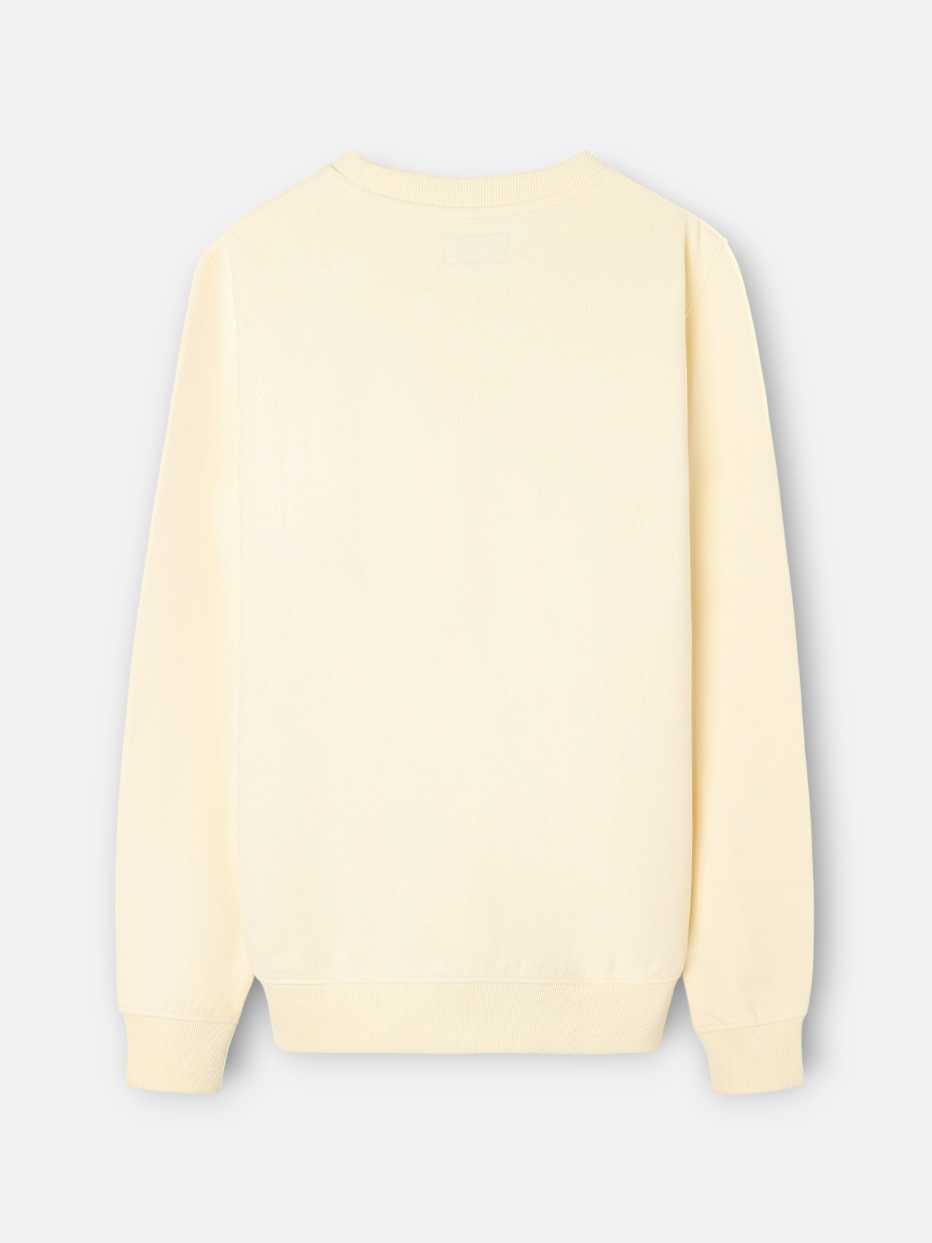 Sweat-shirt Silbon minilogo jaune