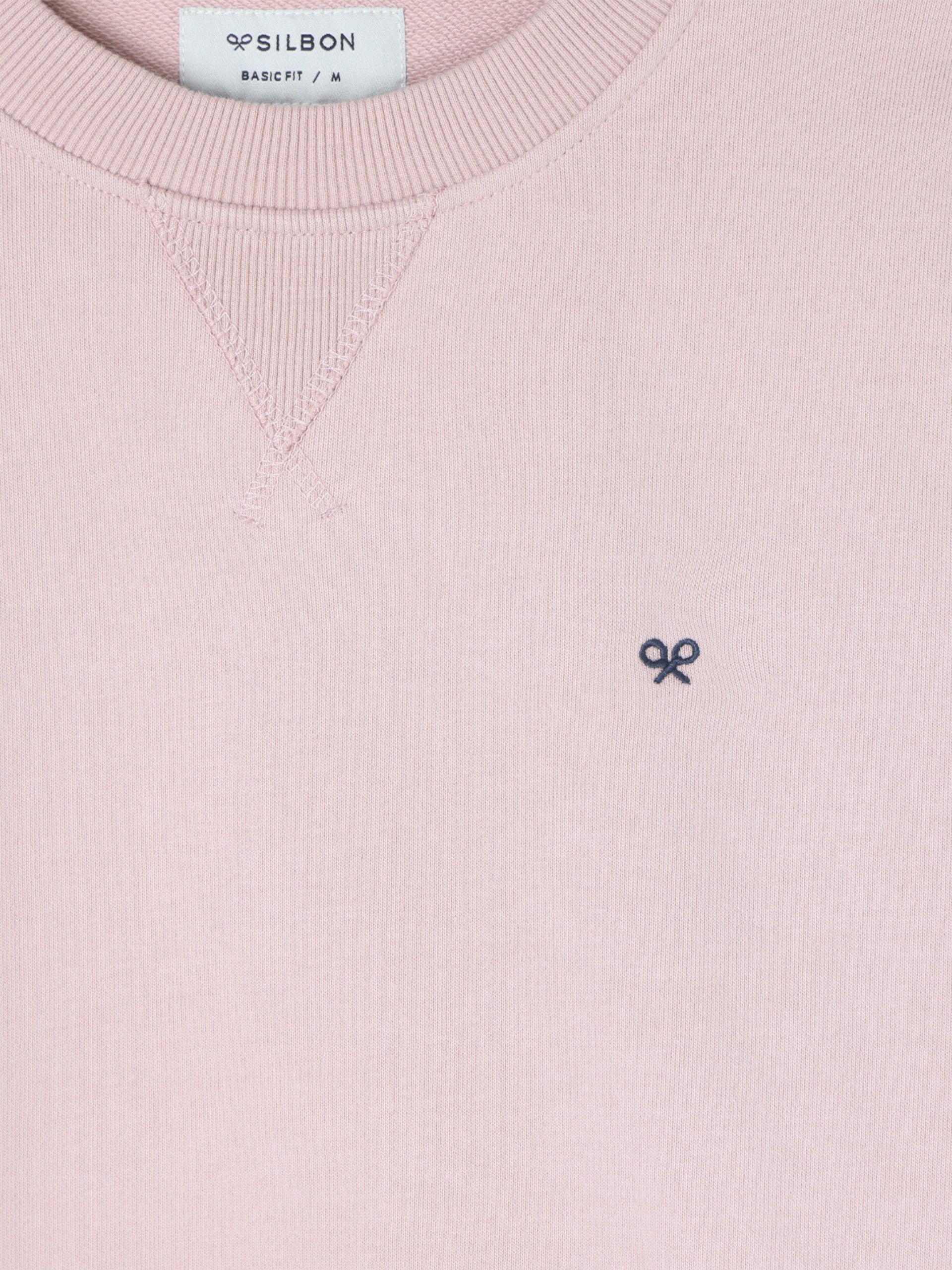 Sudadera Silbon minilogo coral