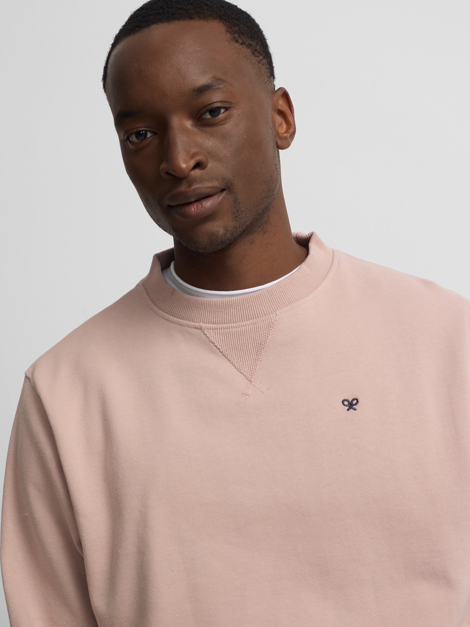 Sudadera Silbon minilogo coral