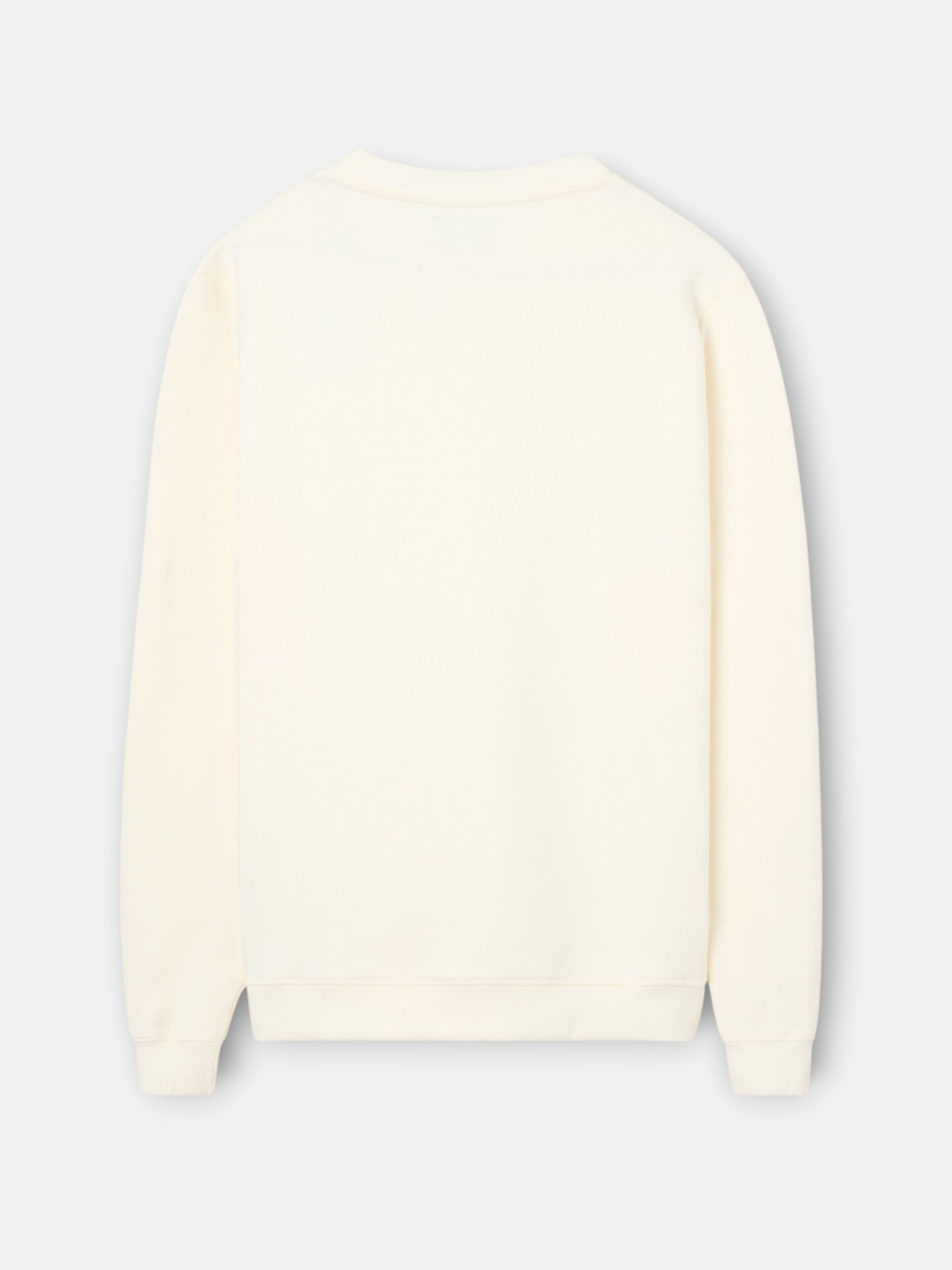 Sweat-shirt Silbon minilogo éponge crème