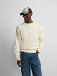 Sweat-shirt Silbon minilogo éponge crème