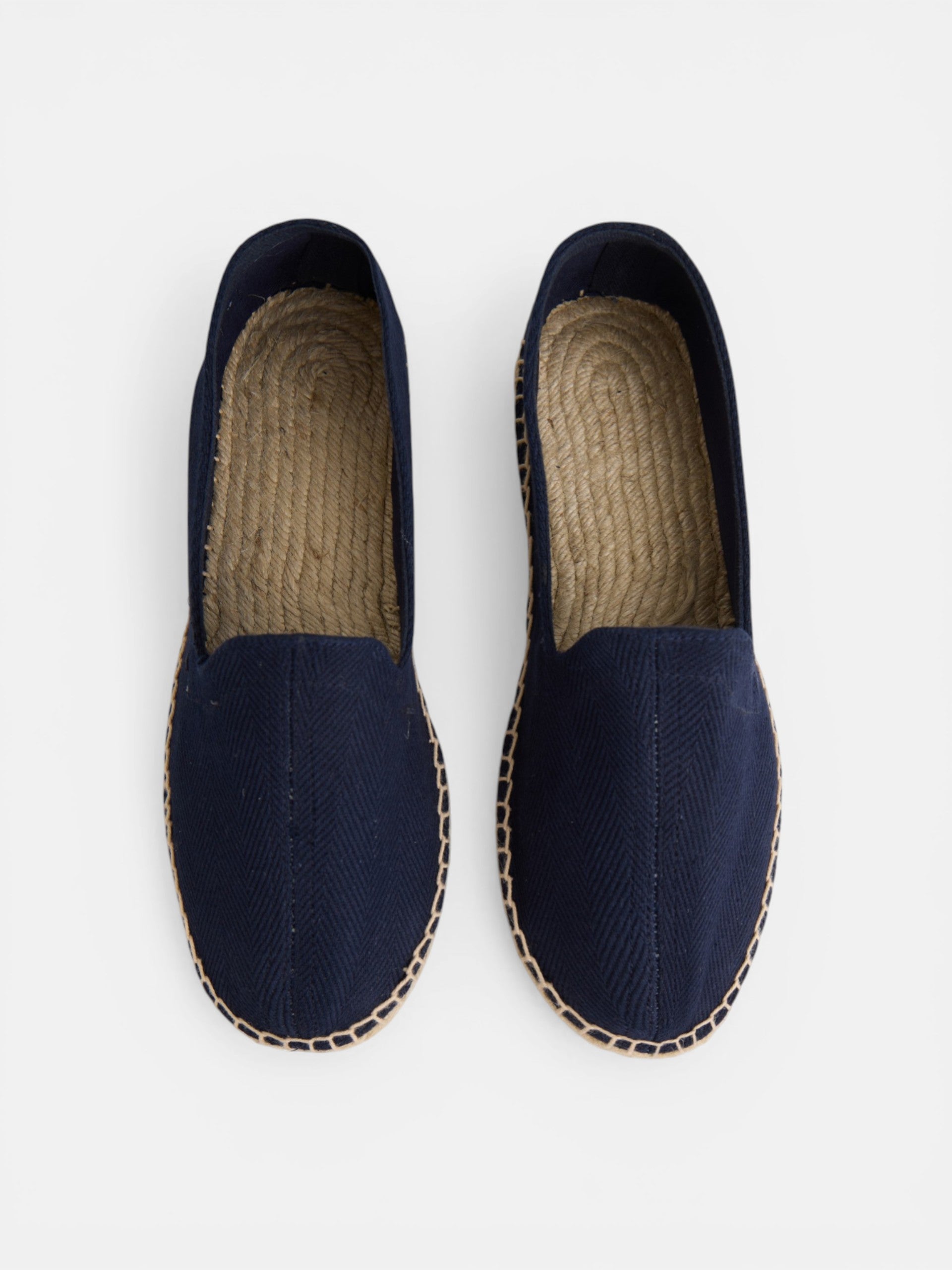 Espadrille mini-patch bleu marine